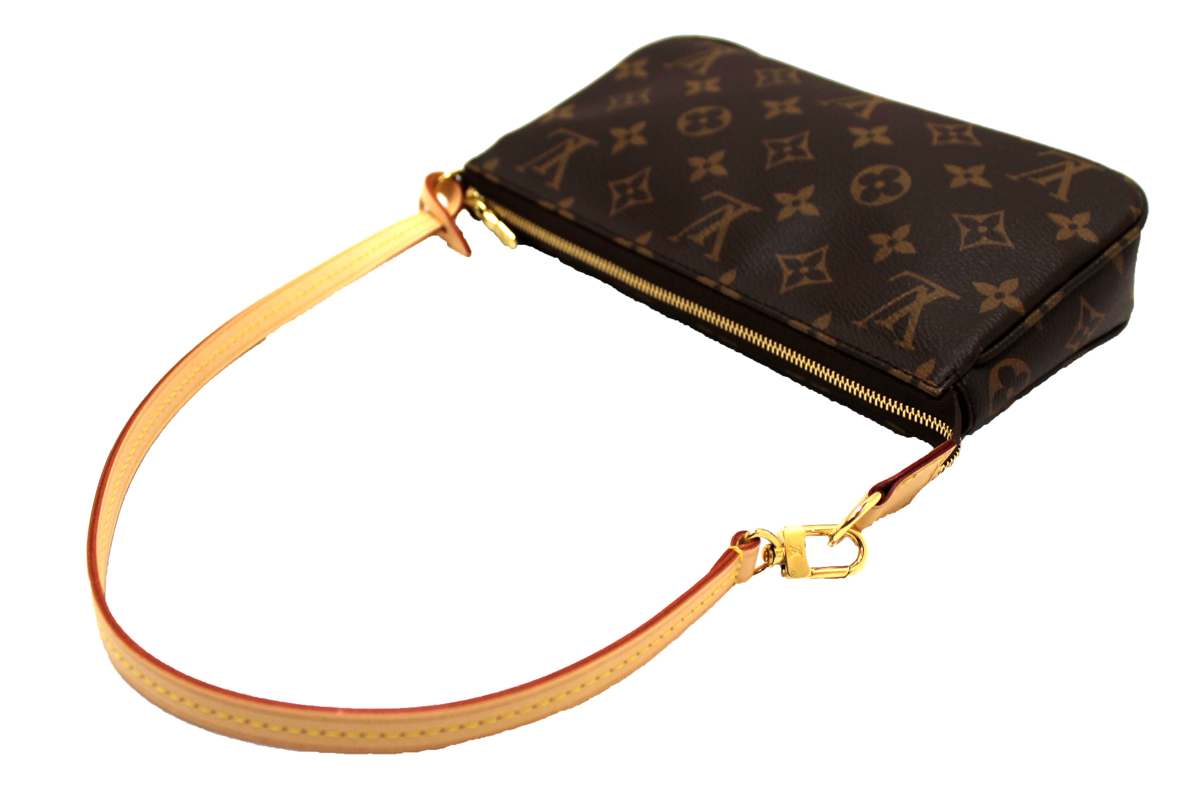 Authentic NEW Louis Vuitton Classic Monogram Pochette Accessories