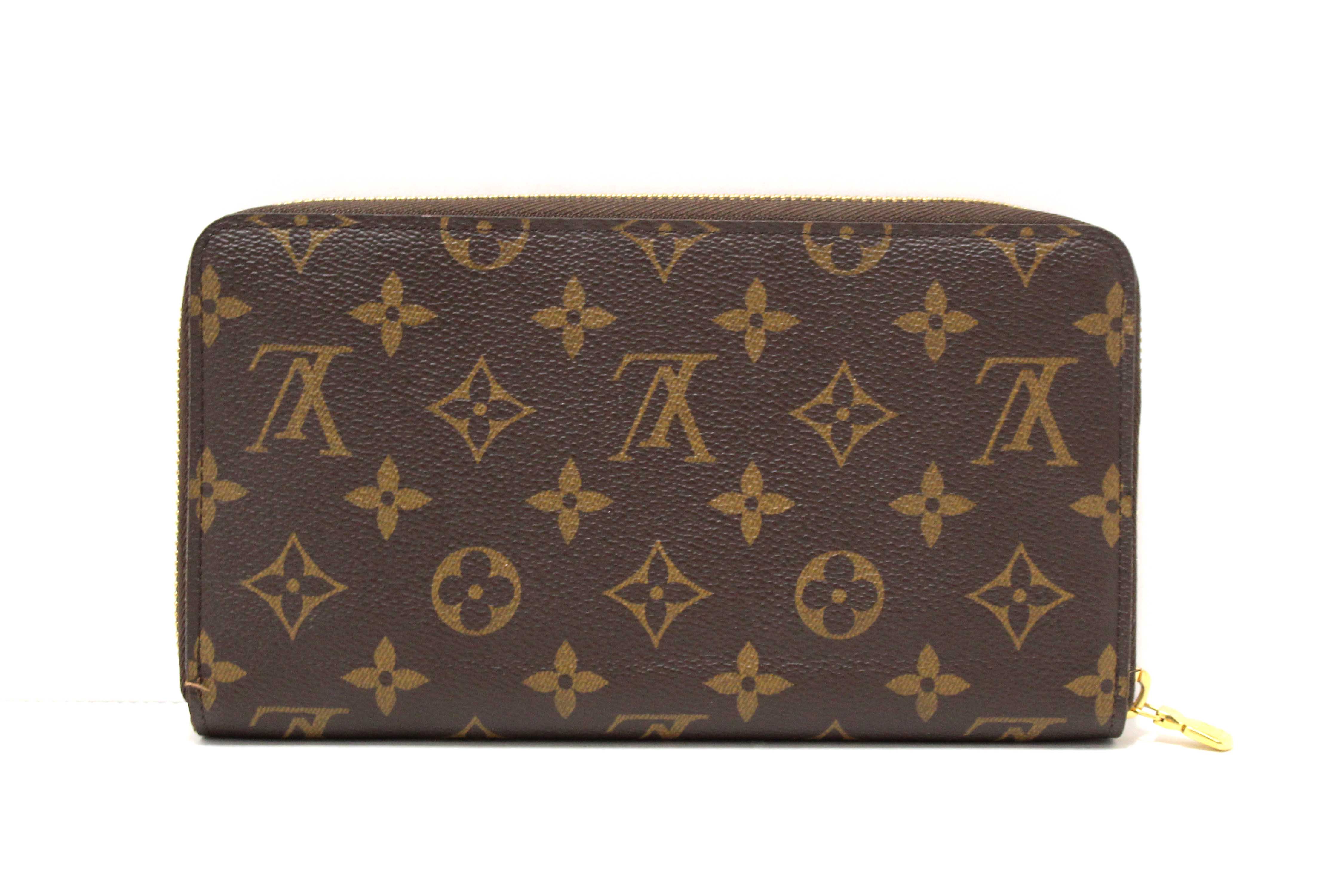 Authentic Louis Vuitton Classic Monogram Zippy Organizer Wallet