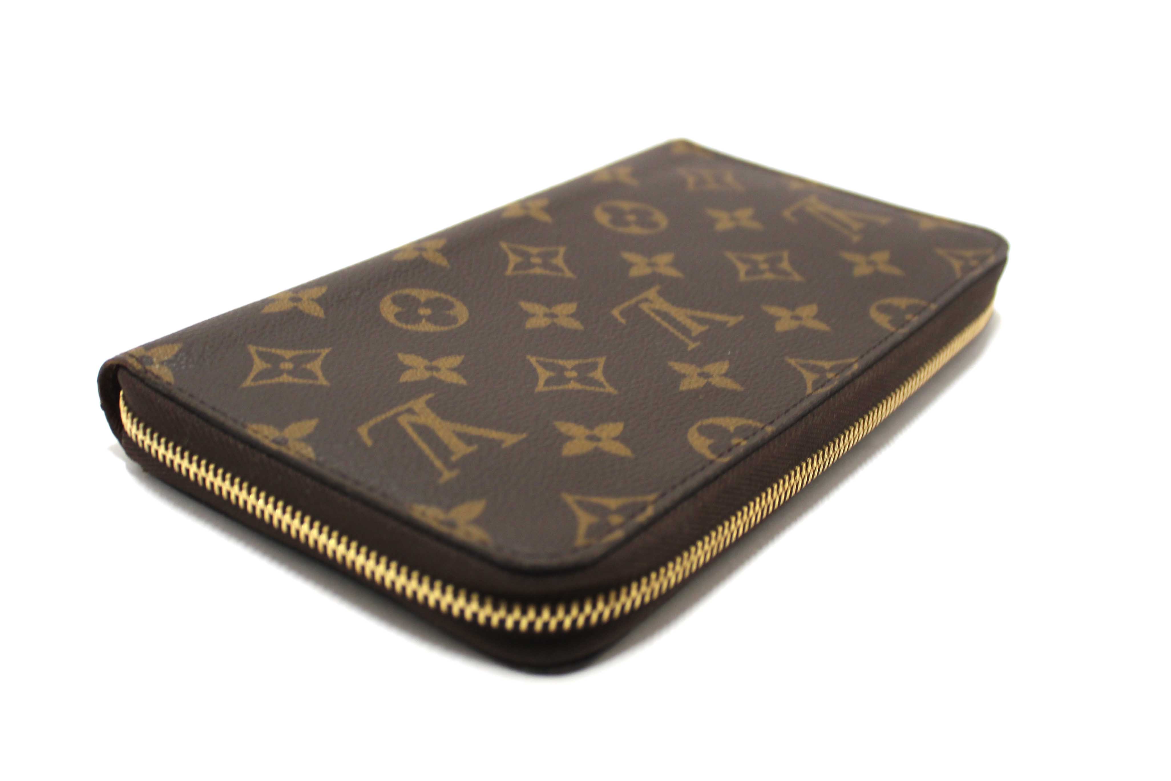 Authentic Louis Vuitton Classic Monogram Zippy Organizer Wallet