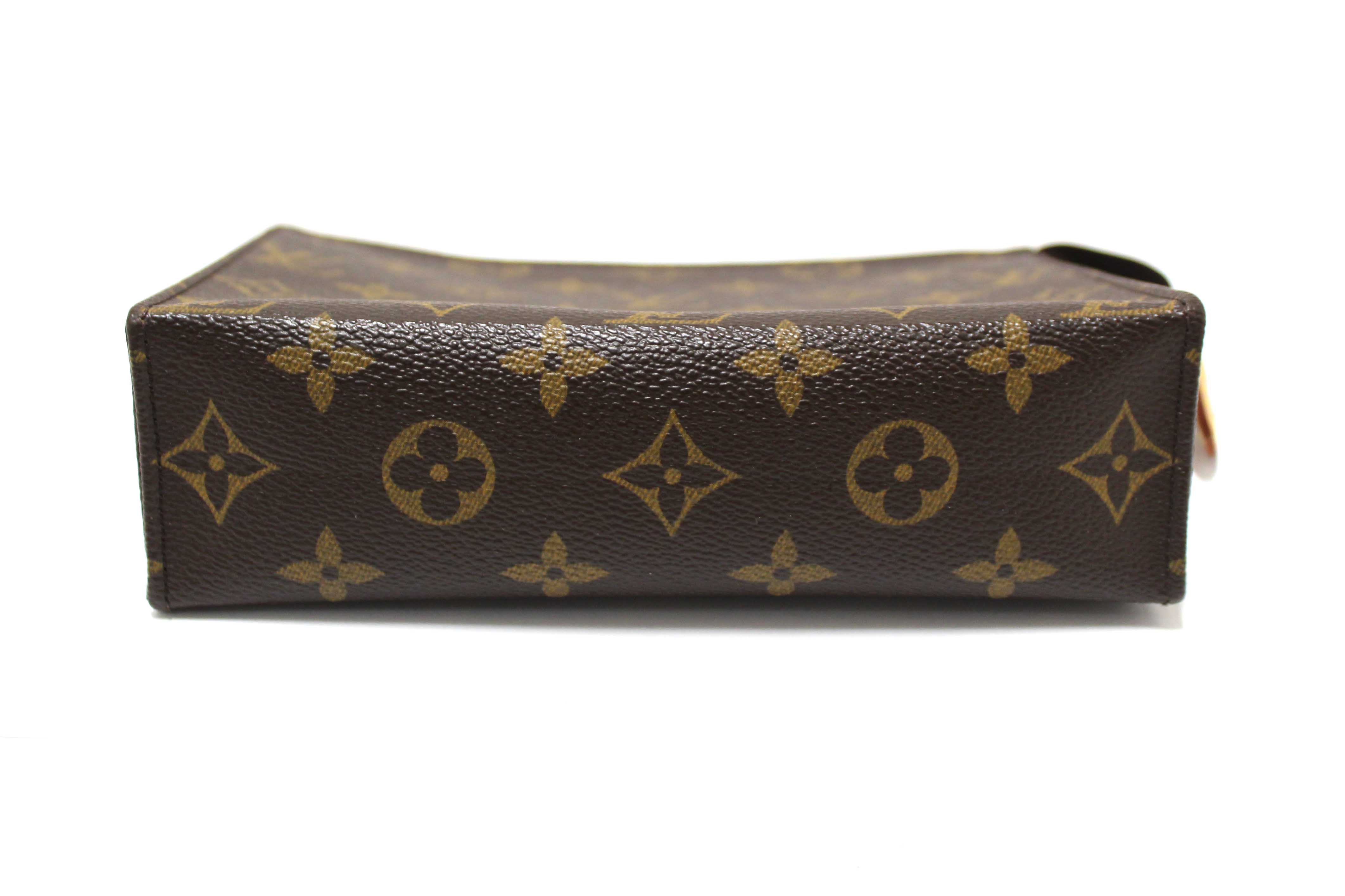 Authentic Louis Vuitton Classic Monogram Toiletry Pouch