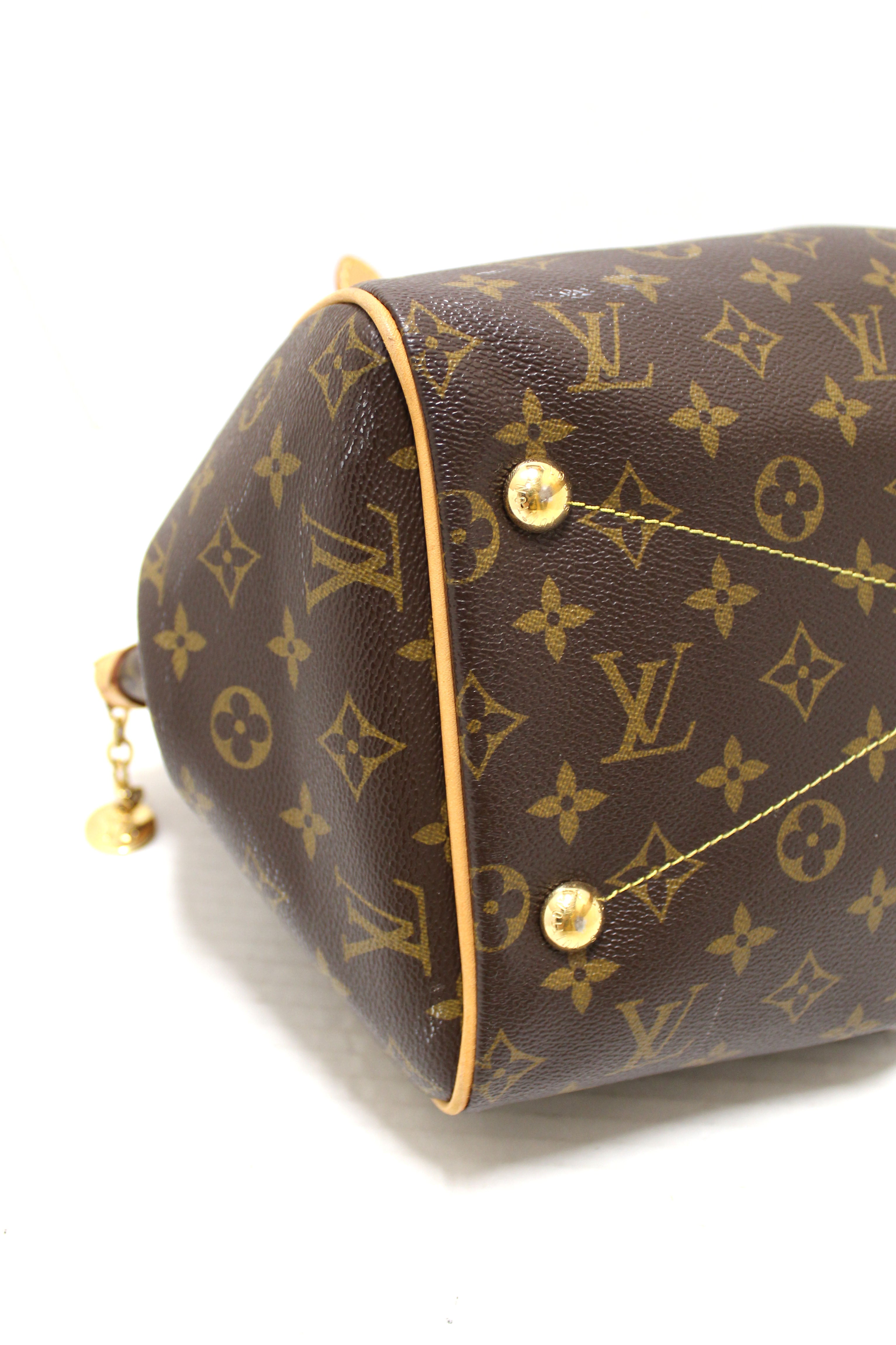 Authentic Louis Vuitton Classic Monogram Tivoli GM Shoulder Bag