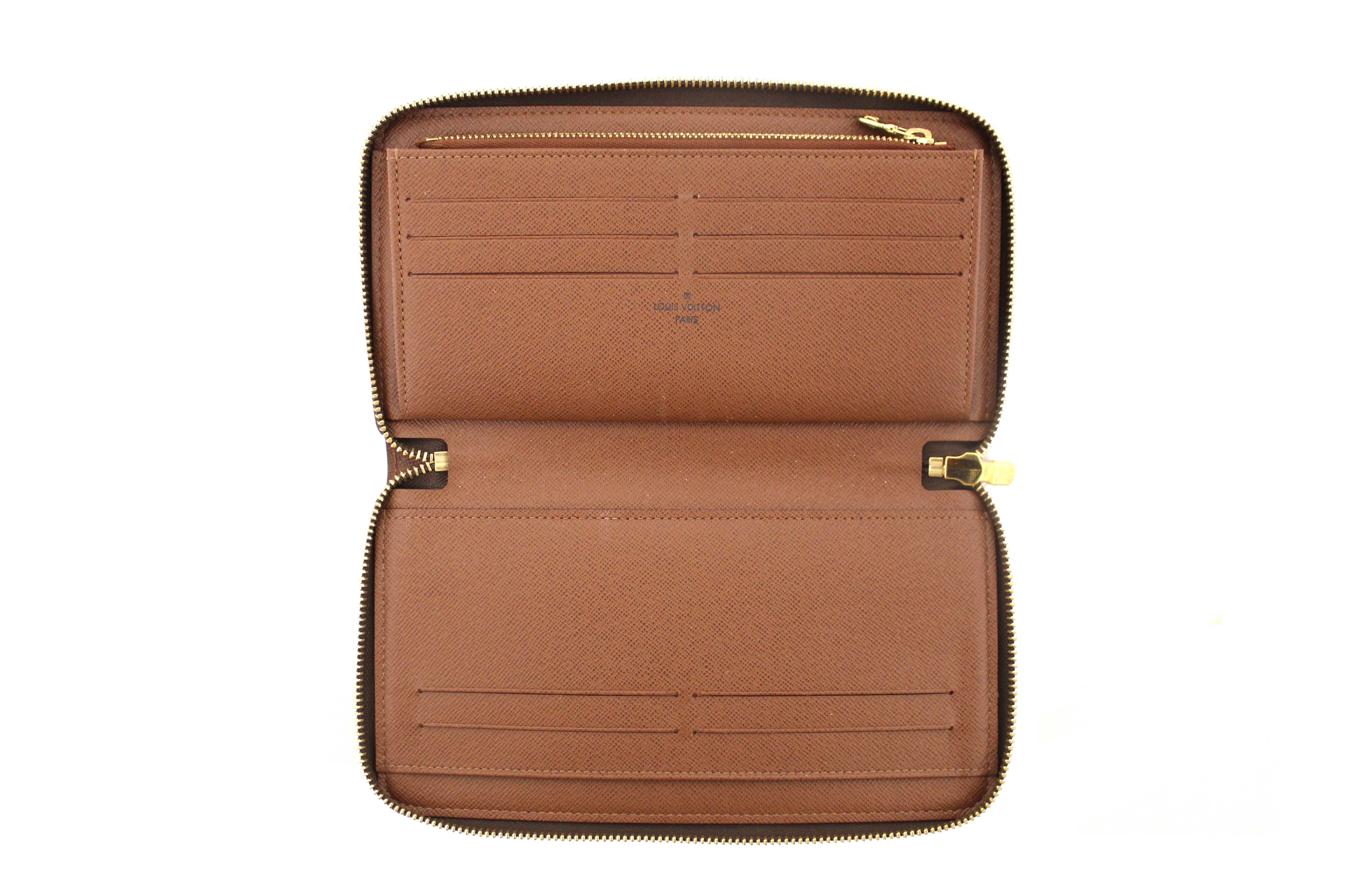 Authentic Louis Vuitton Classic Monogram Zippy Organizer Wallet
