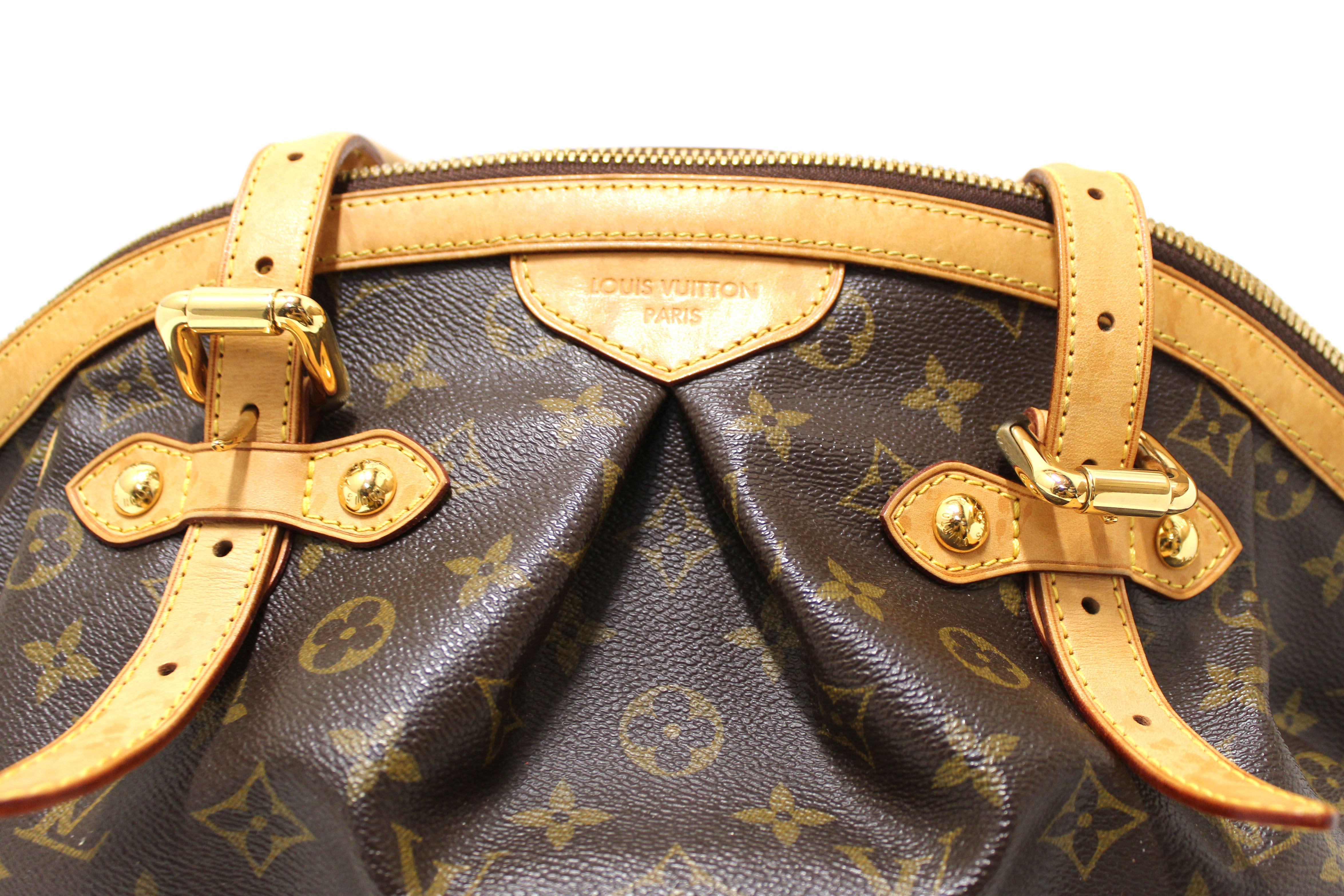 Authentic Louis Vuitton Classic Monogram Tivoli GM Shoulder Bag