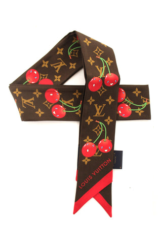Authentic NEW Louis Vuitton Brown LV x TM Cerise Twilly Bandeau
