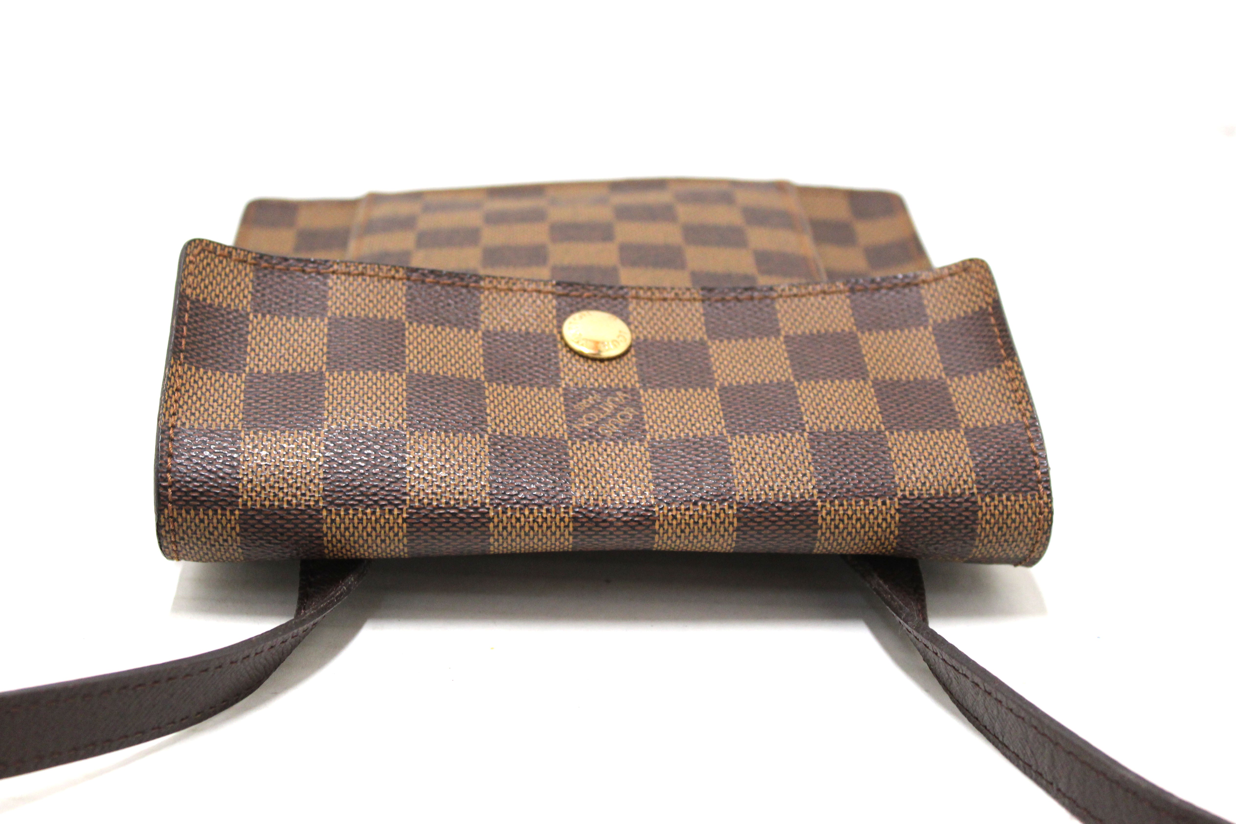 Authentic Louis Vuitton Damier Ebene Pimlico Messenger Bag