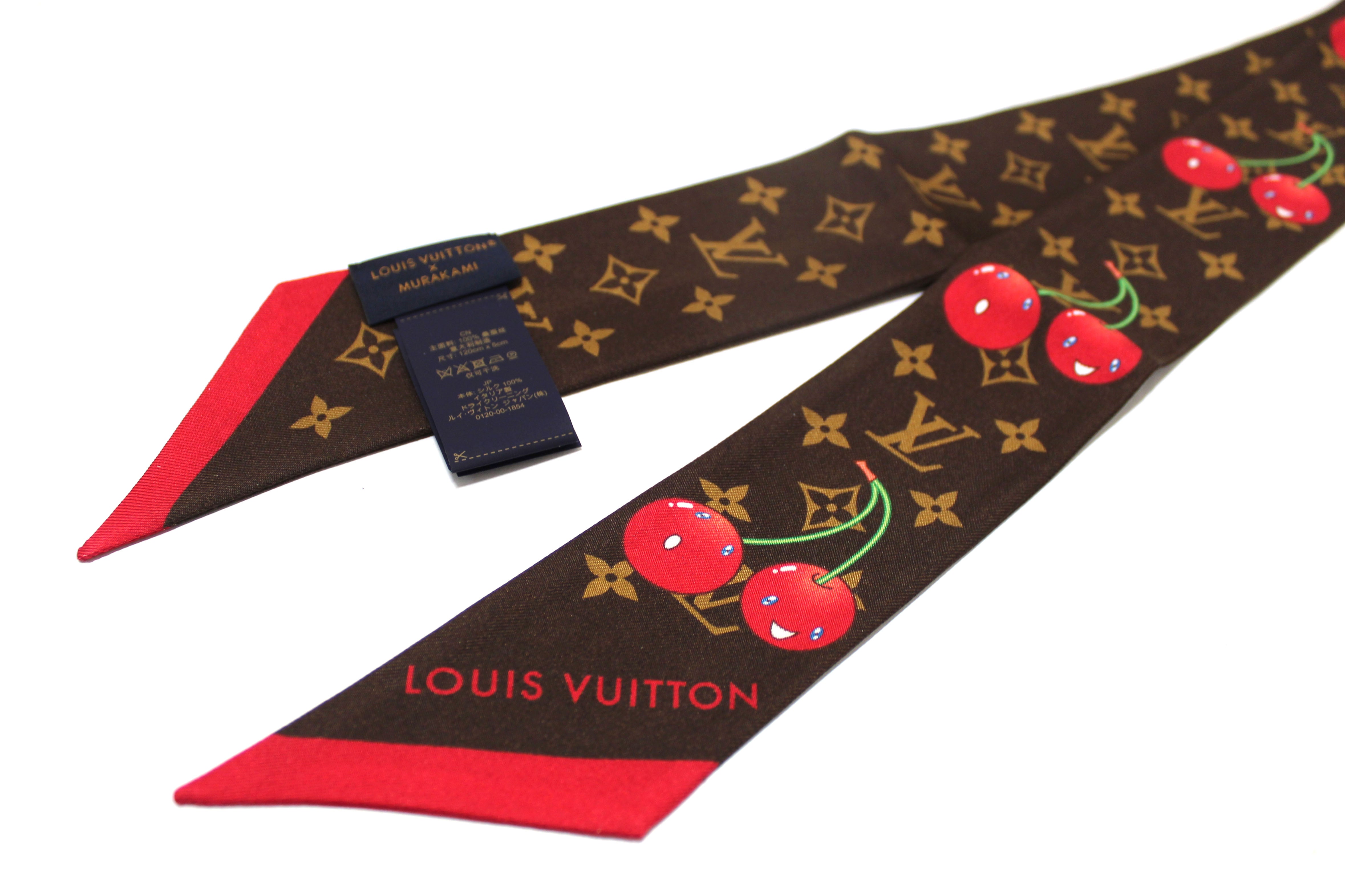 Authentic NEW Louis Vuitton Brown LV x TM Cerise Twilly Bandeau