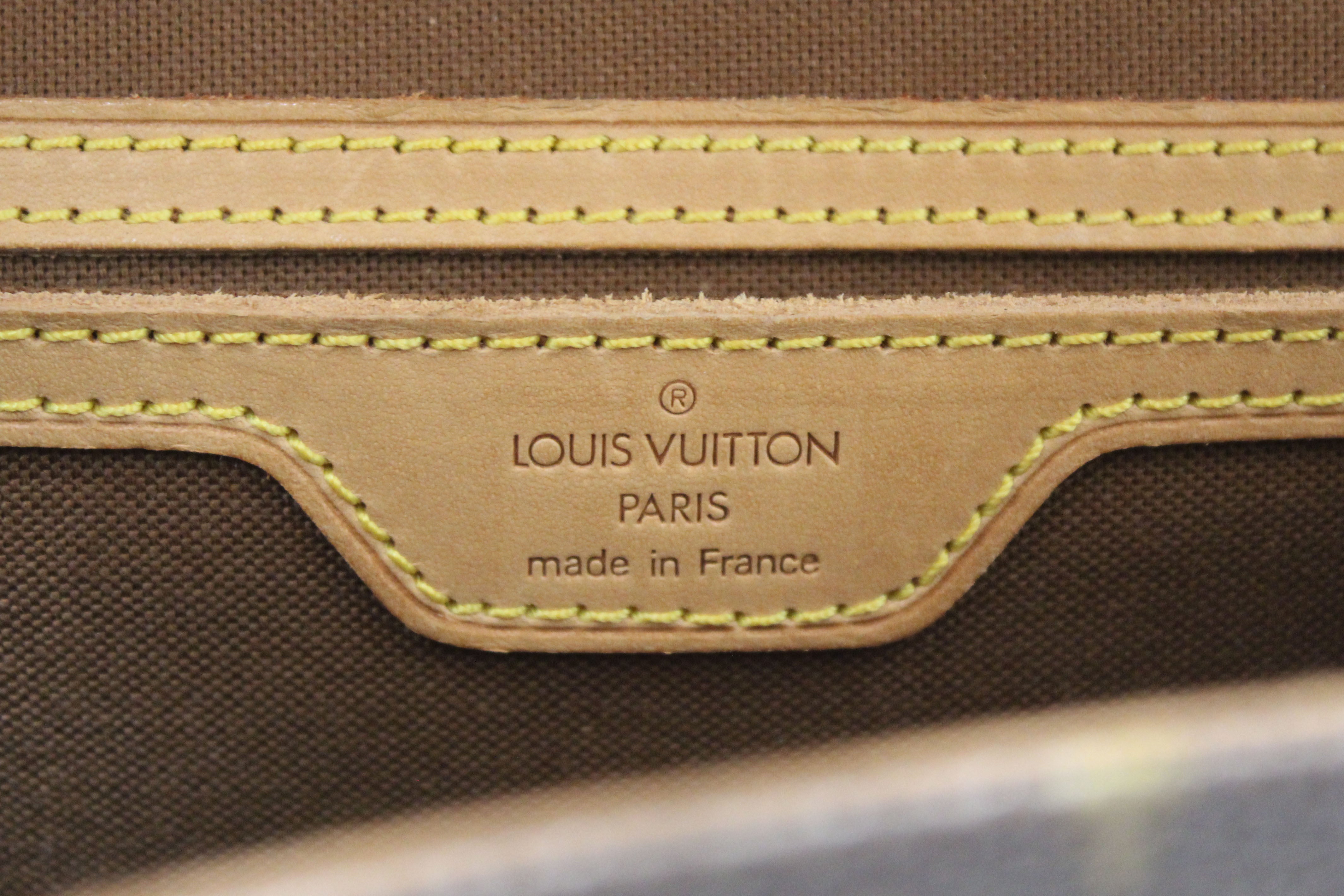 Authentic Louis Vuitton Classic Monogram Canvas Bel Air Bag