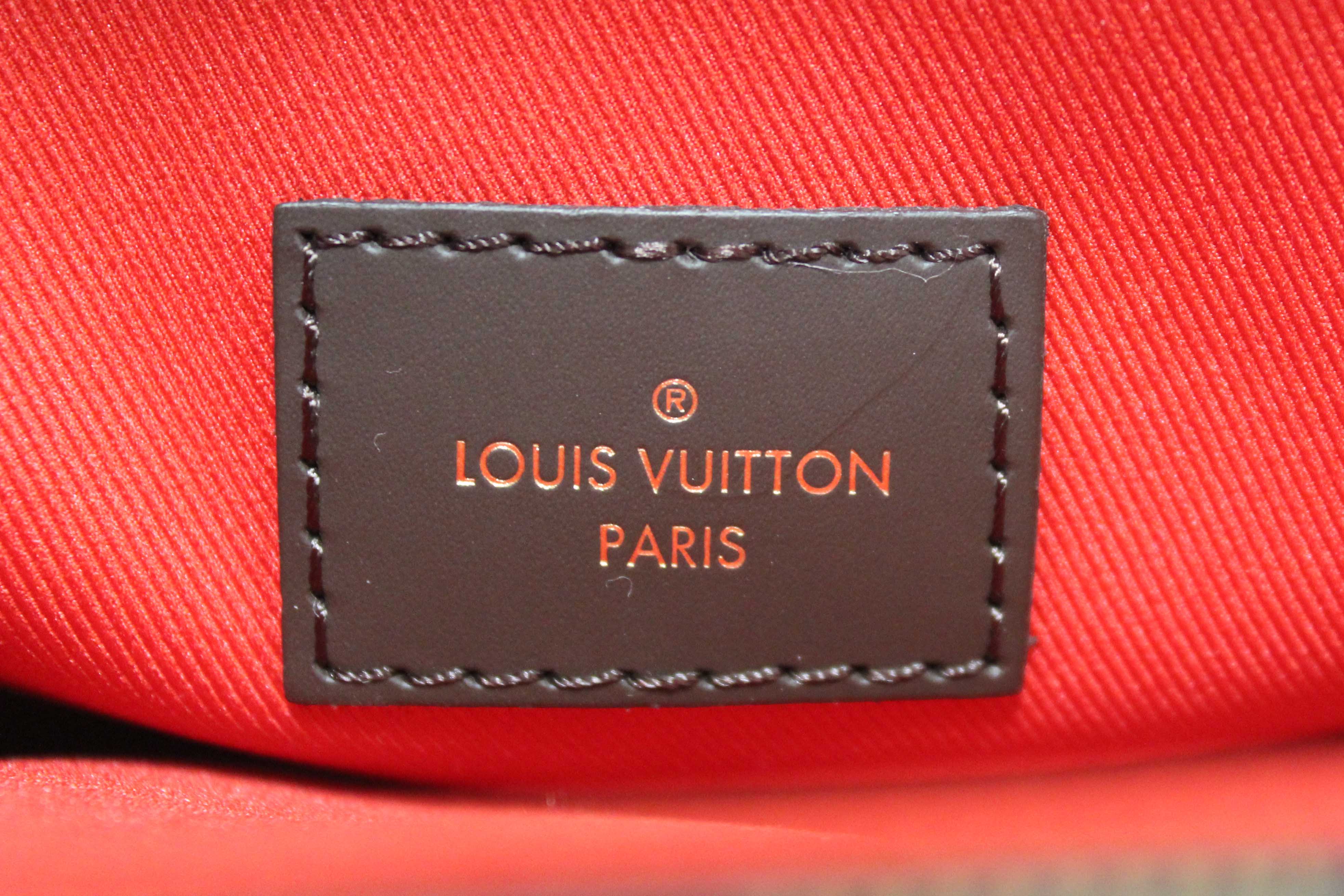 Authentic Louis Vuitton Damier Ebene Croisette Handbag/Messenger Bag