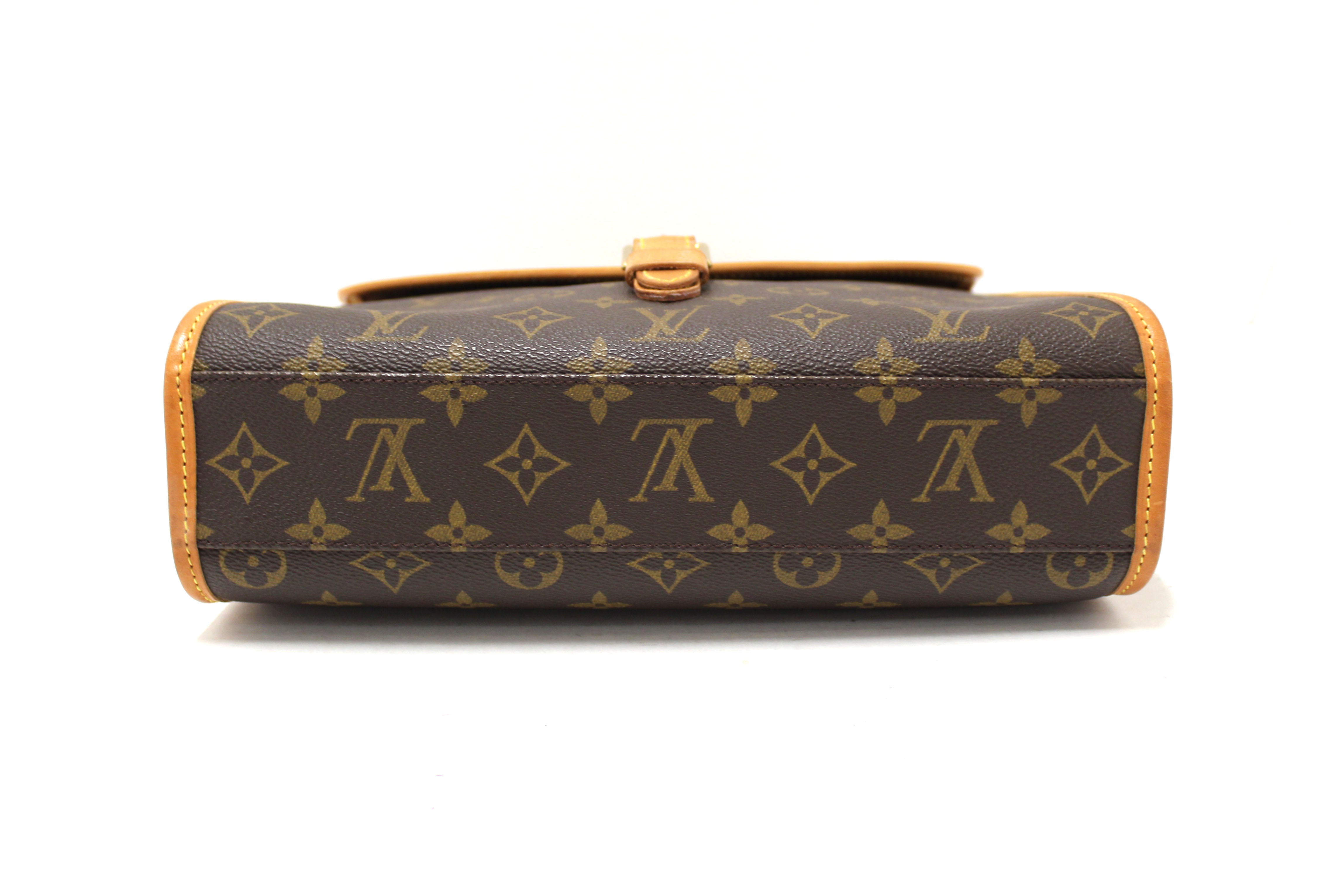 Authentic Louis Vuitton Classic Monogram Canvas Bel Air Bag