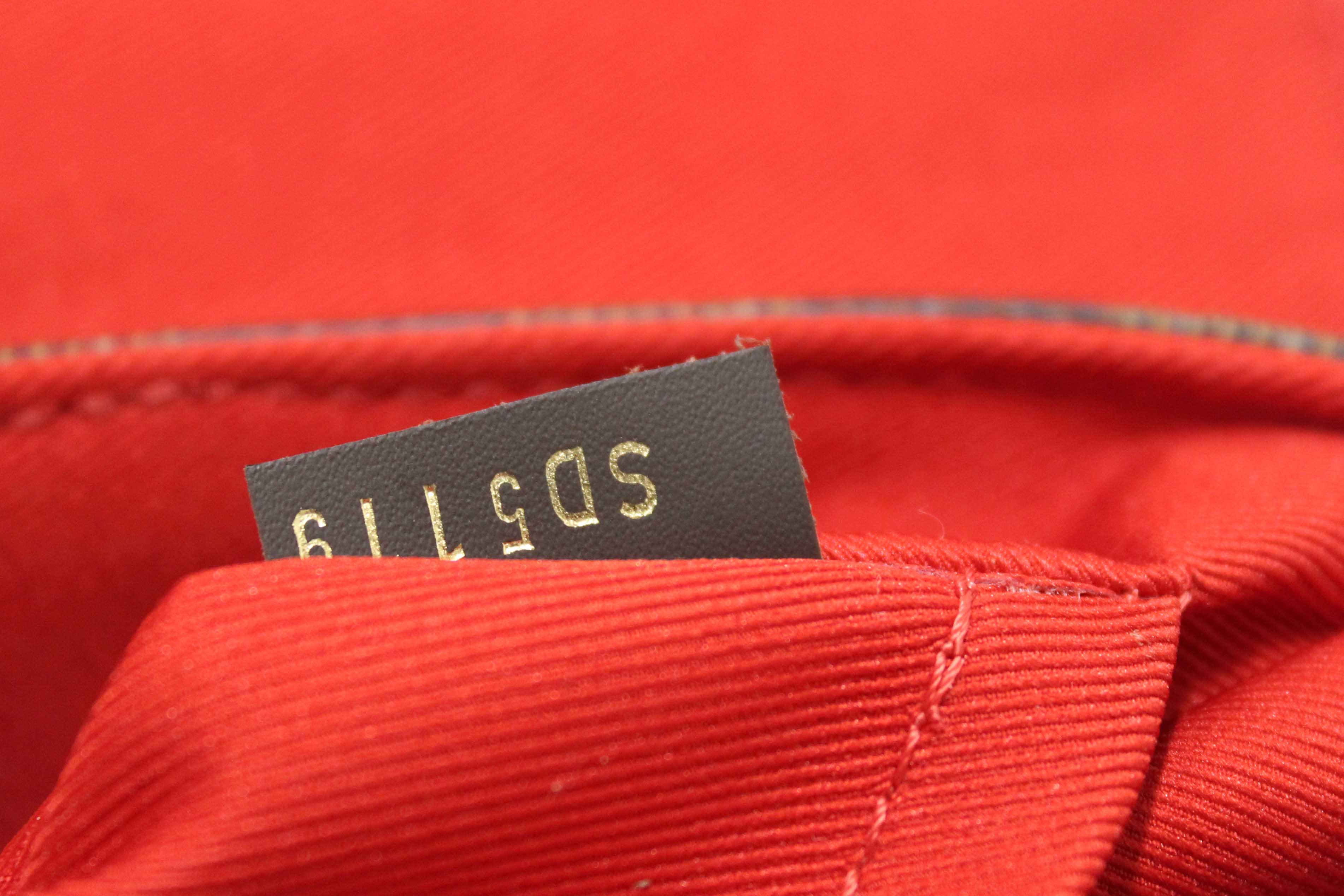 Authentic Louis Vuitton Damier Ebene Croisette Handbag/Messenger Bag