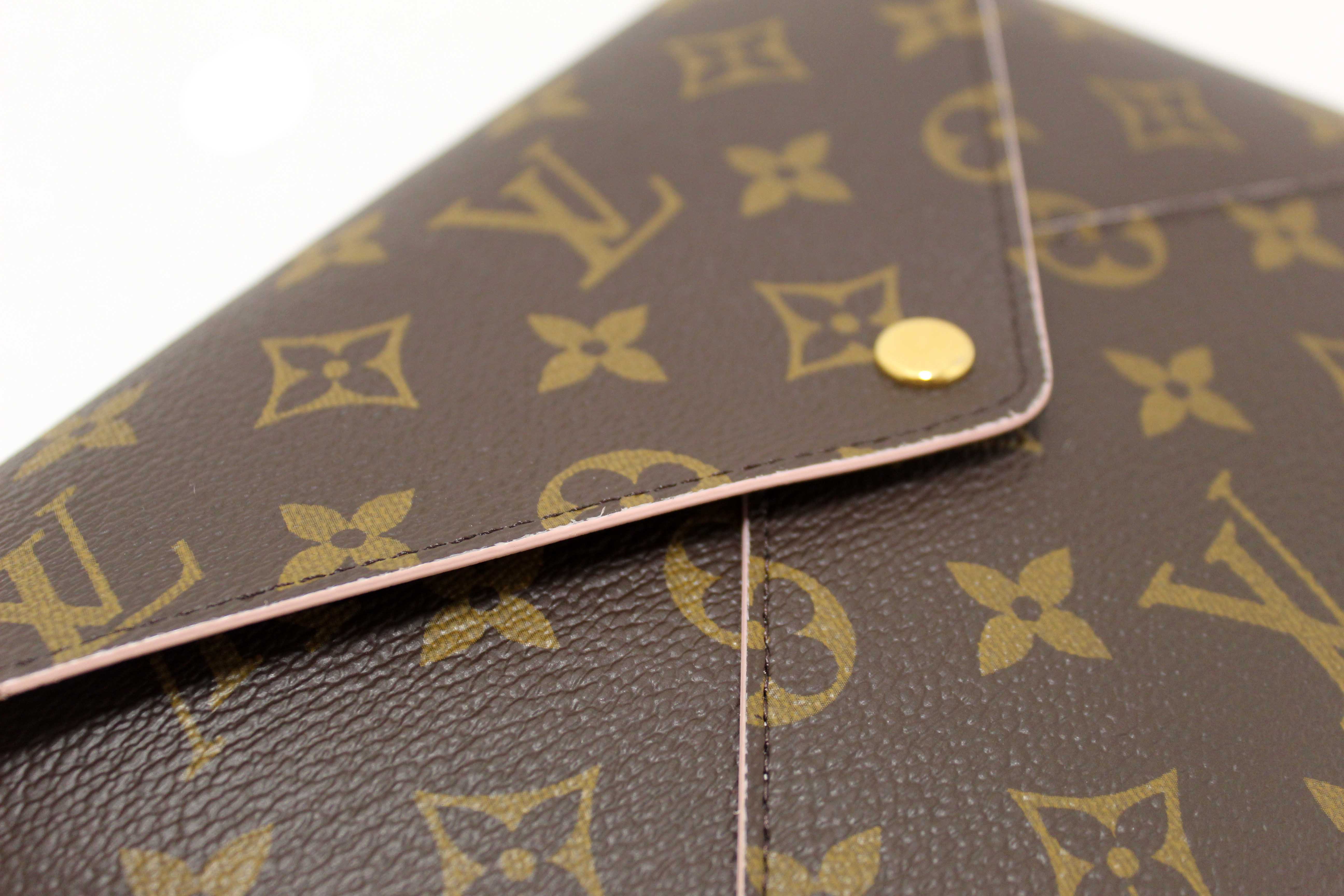 Authentic Louis Vuitton Classic Monogram Kirigami Pochette