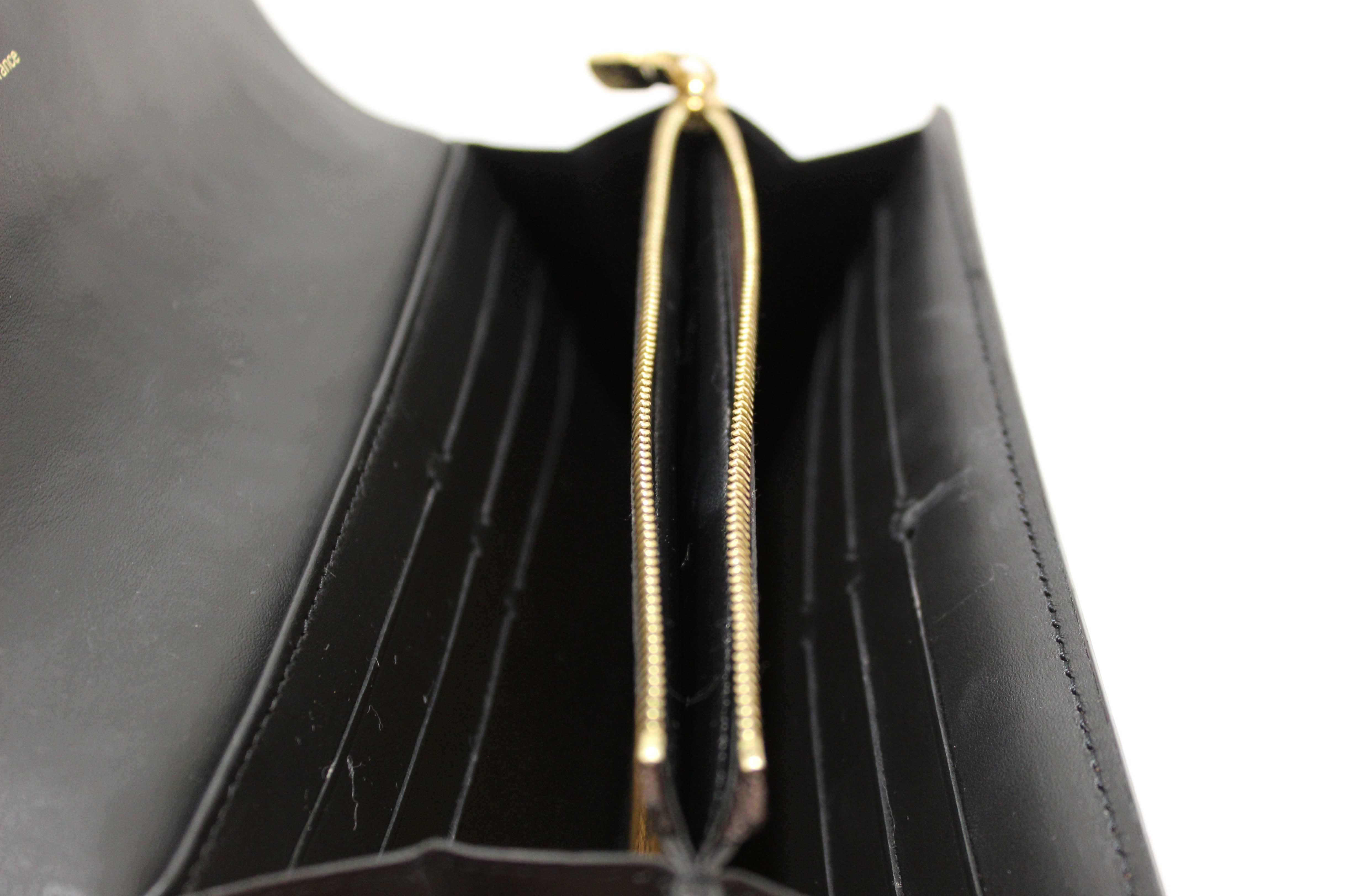 Authentic Louis Vuitton Classic Monogram and Monogram Reverse Sarah Dauphine Wallet