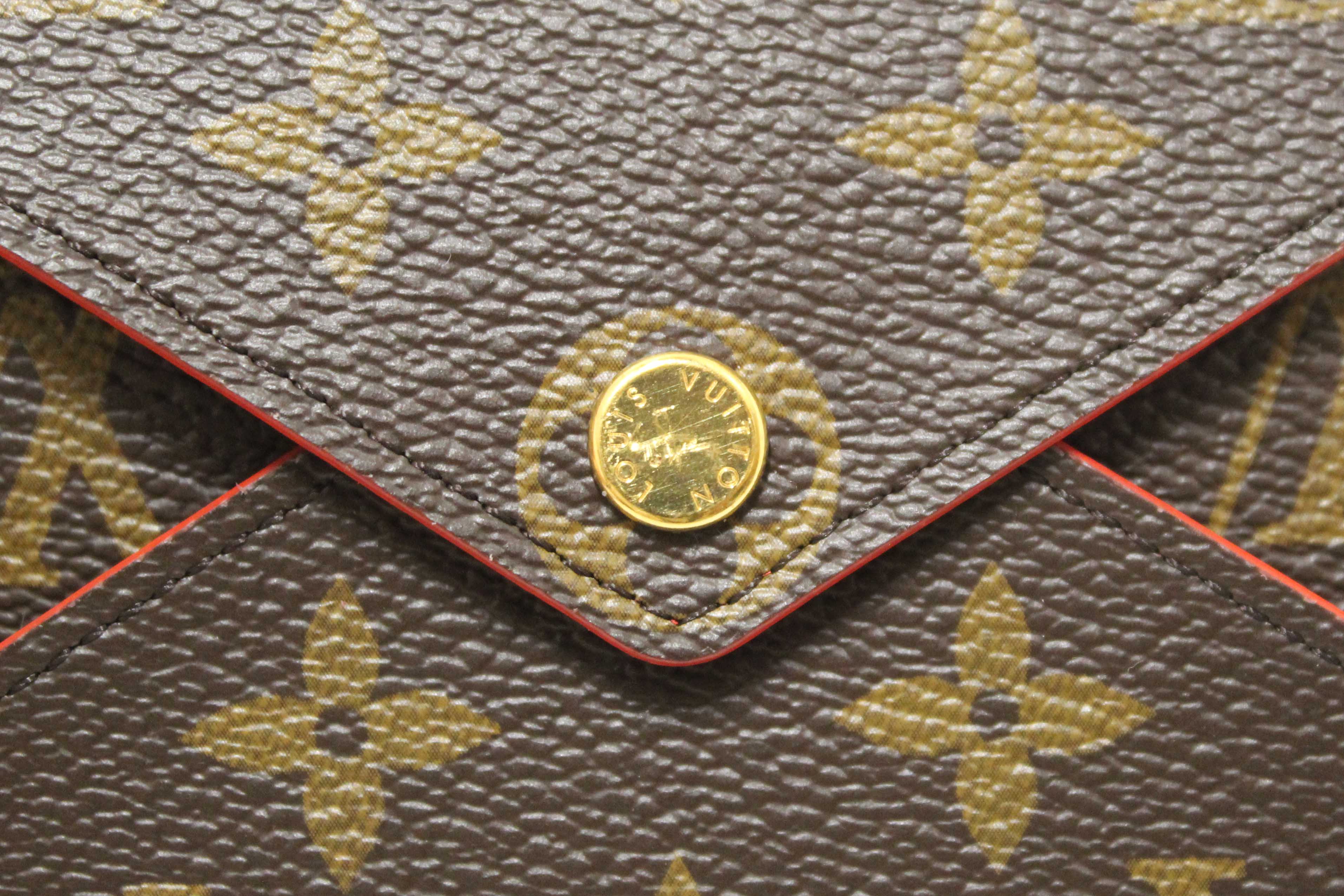 Authentic Louis Vuitton Classic Monogram Kirigami Pochette
