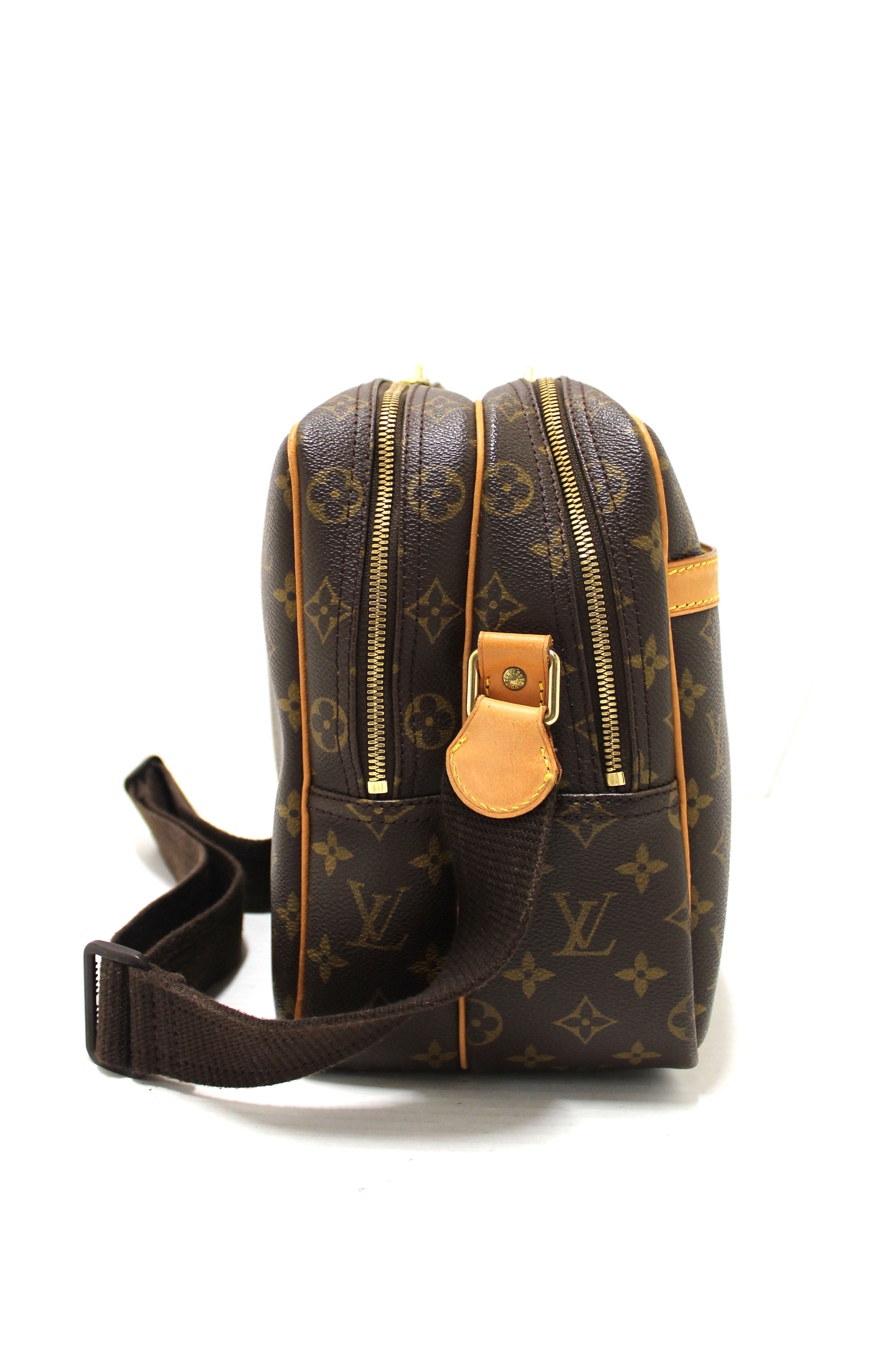 Authentic Louis Vuitton Class Monogram Reporter GM Messenger Bag