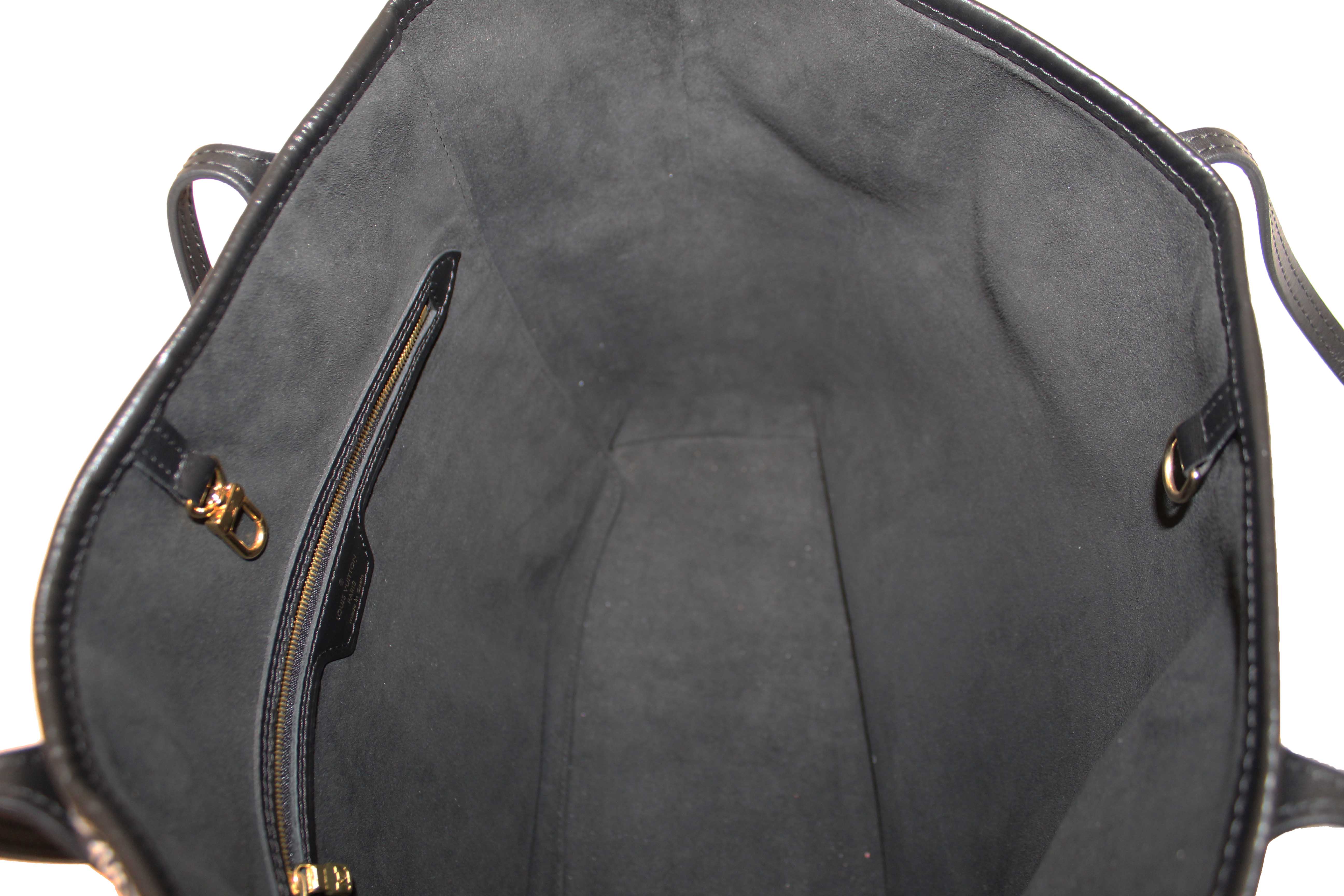 Authentic Louis Vuitton Grey Jacquard Since 1854 Neverfull MM