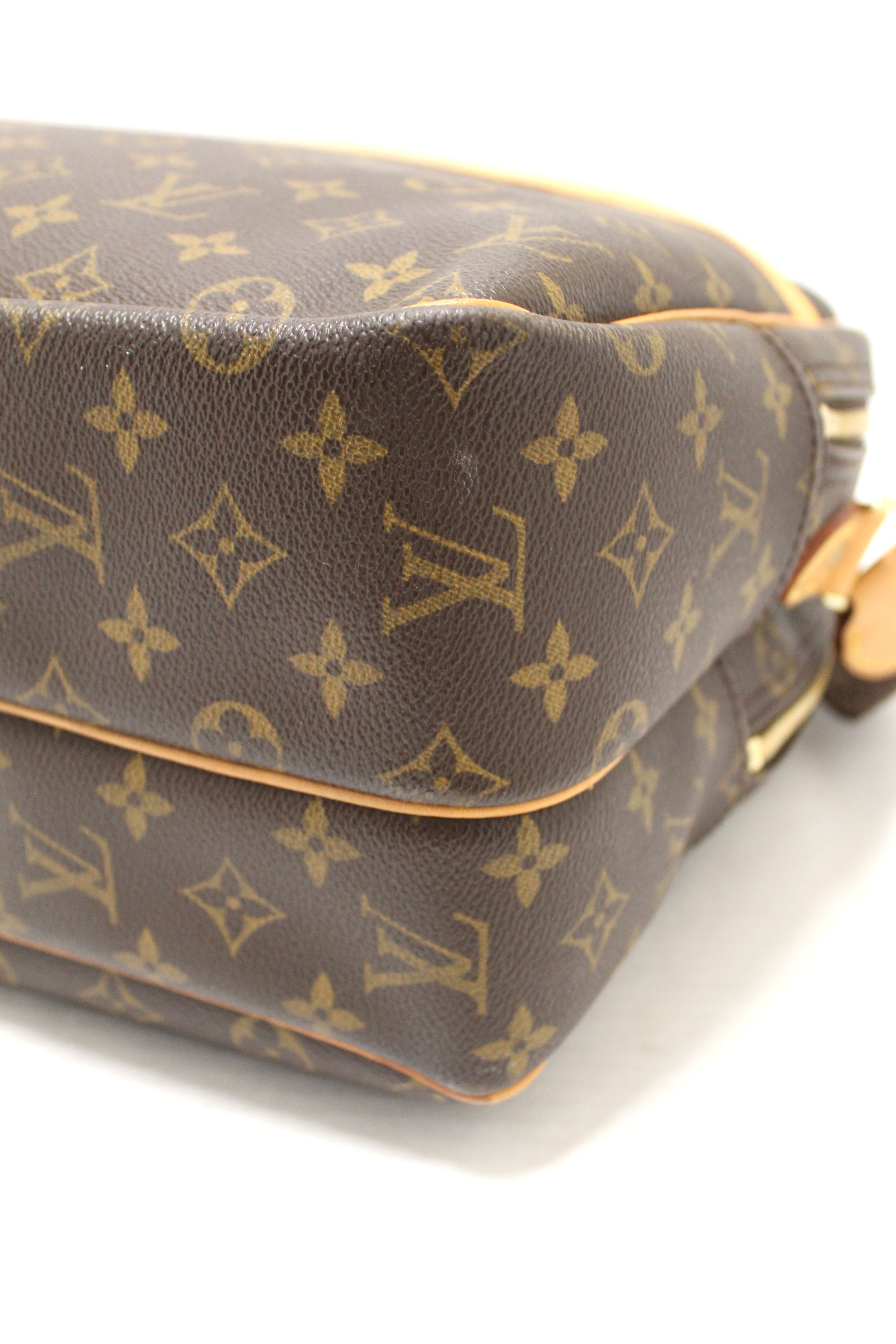 Authentic Louis Vuitton Class Monogram Reporter GM Messenger Bag