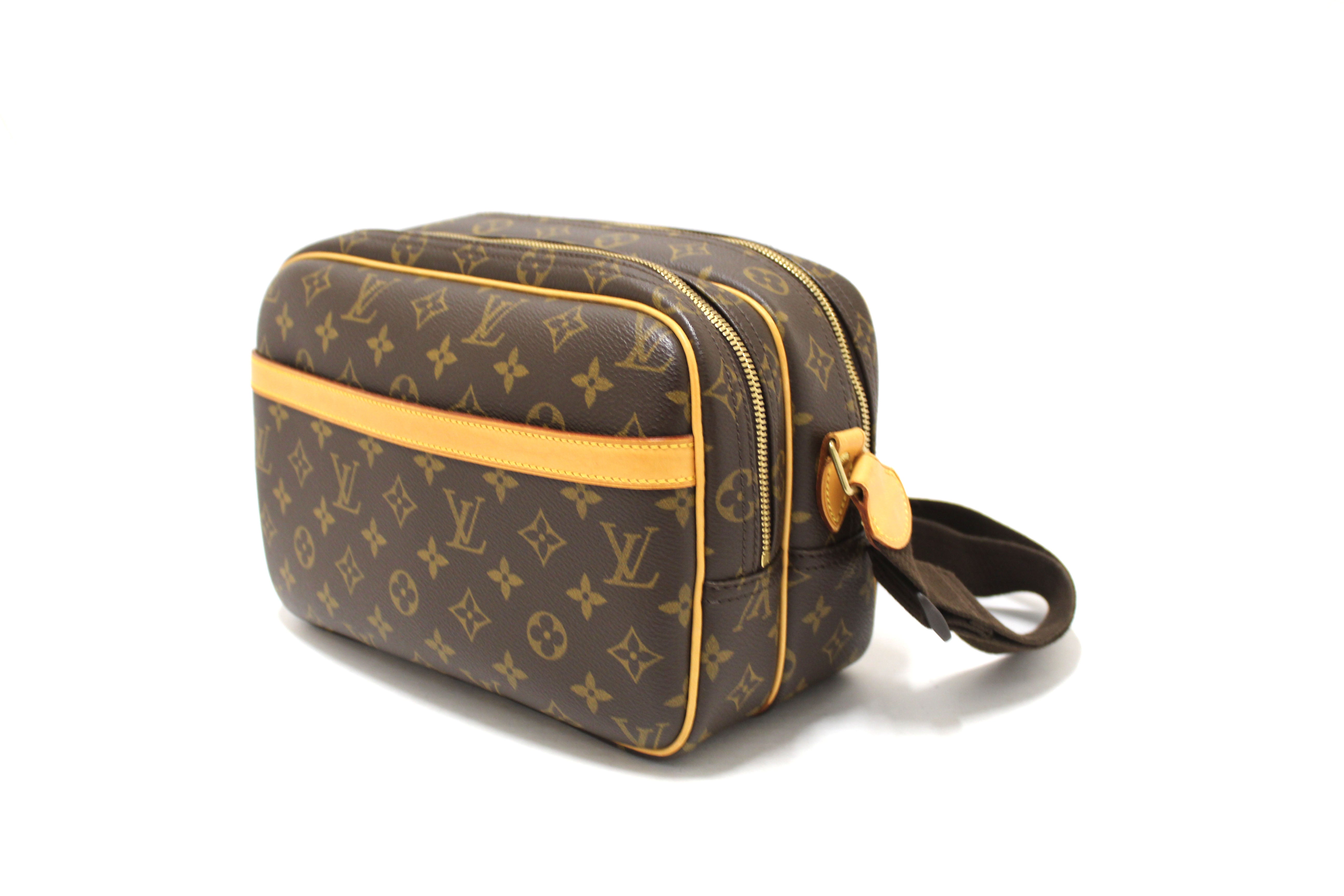 Authentic Louis Vuitton Class Monogram Reporter PM Messenger Bag