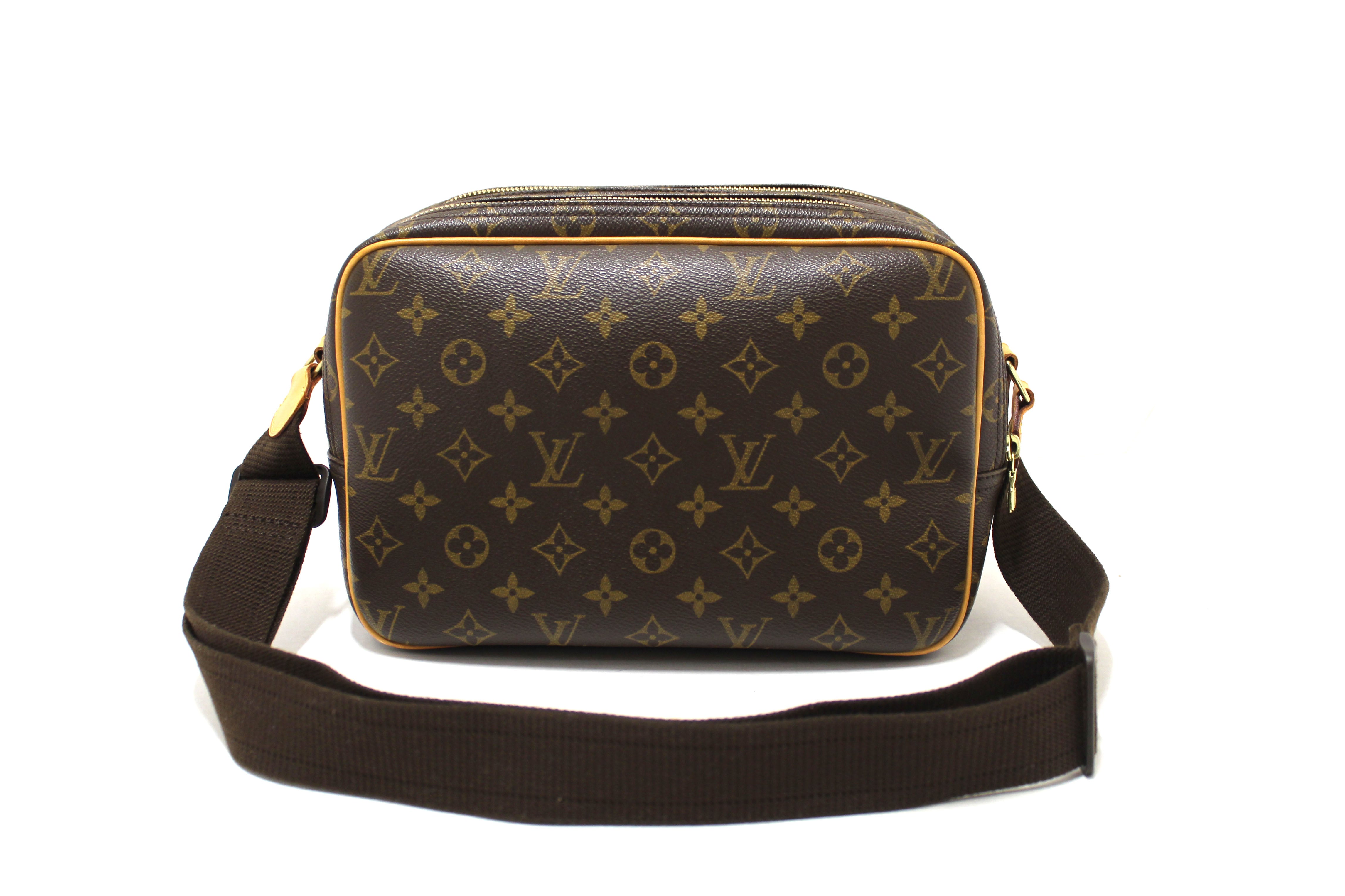 Authentic Louis Vuitton Class Monogram Reporter PM Messenger Bag