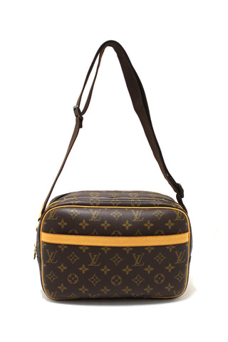 Authentic Louis Vuitton Class Monogram Reporter PM Messenger Bag