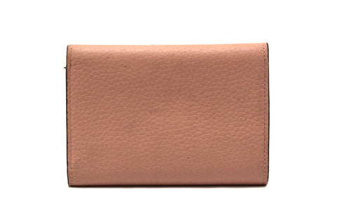 Authentic Louis Vuitton Magnolia Pink Taurillon Leather Capucines Compact Wallet