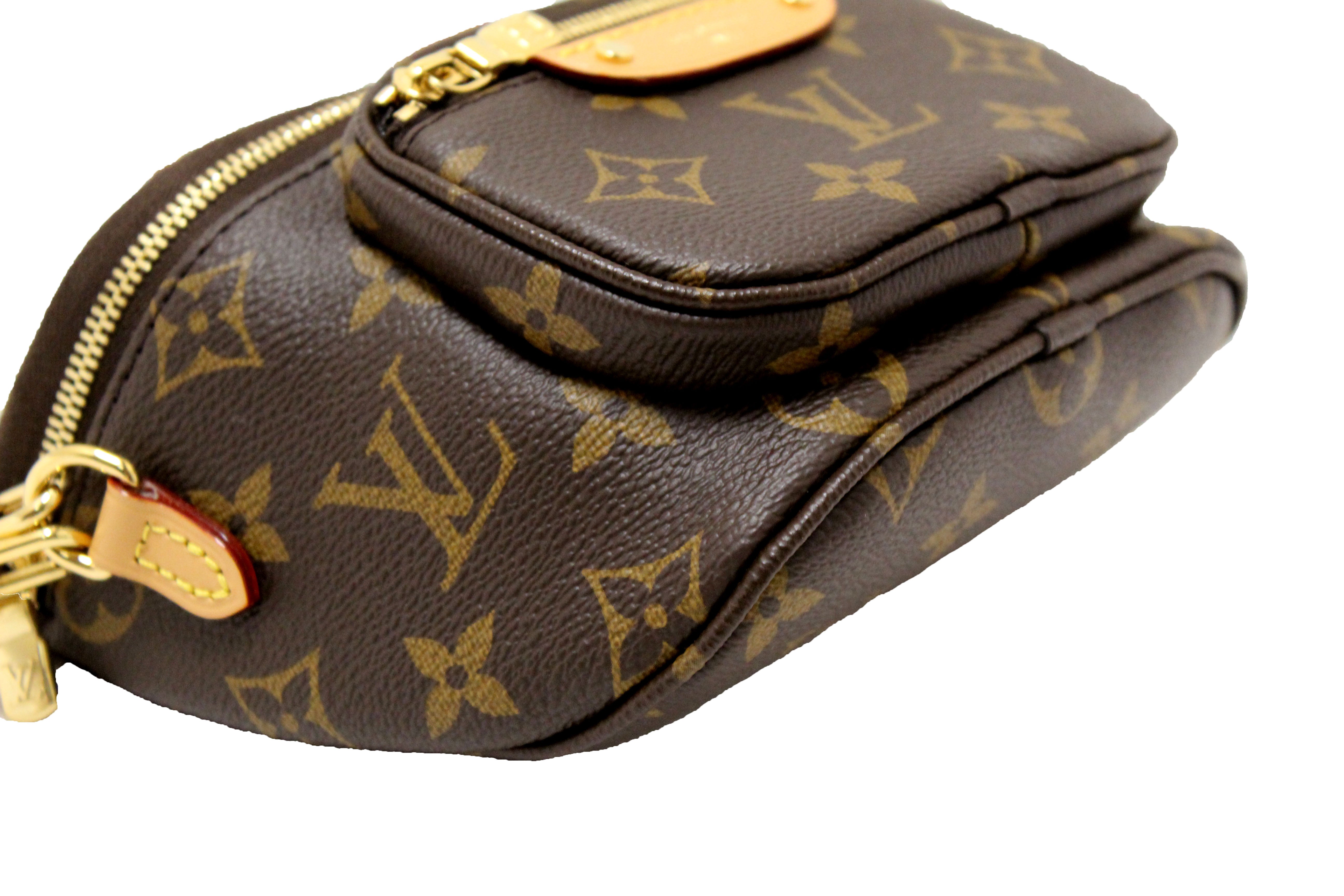 Authentic Louis Vuitton Classic Monogram Mini Bumbag Waist Bag