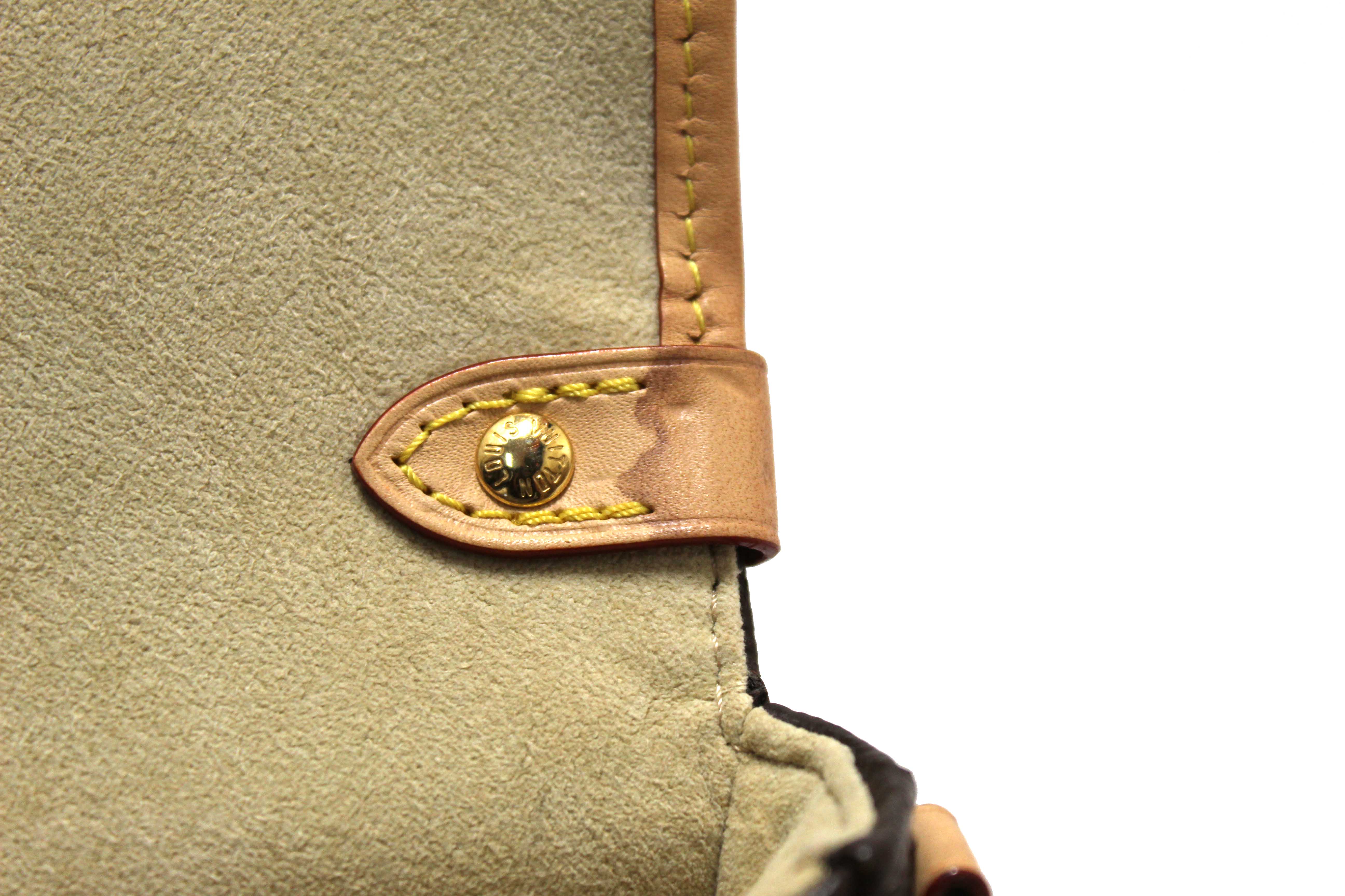 Authentic Louis Vuitton Classic Monogram Saumur BB Crossbody Bag