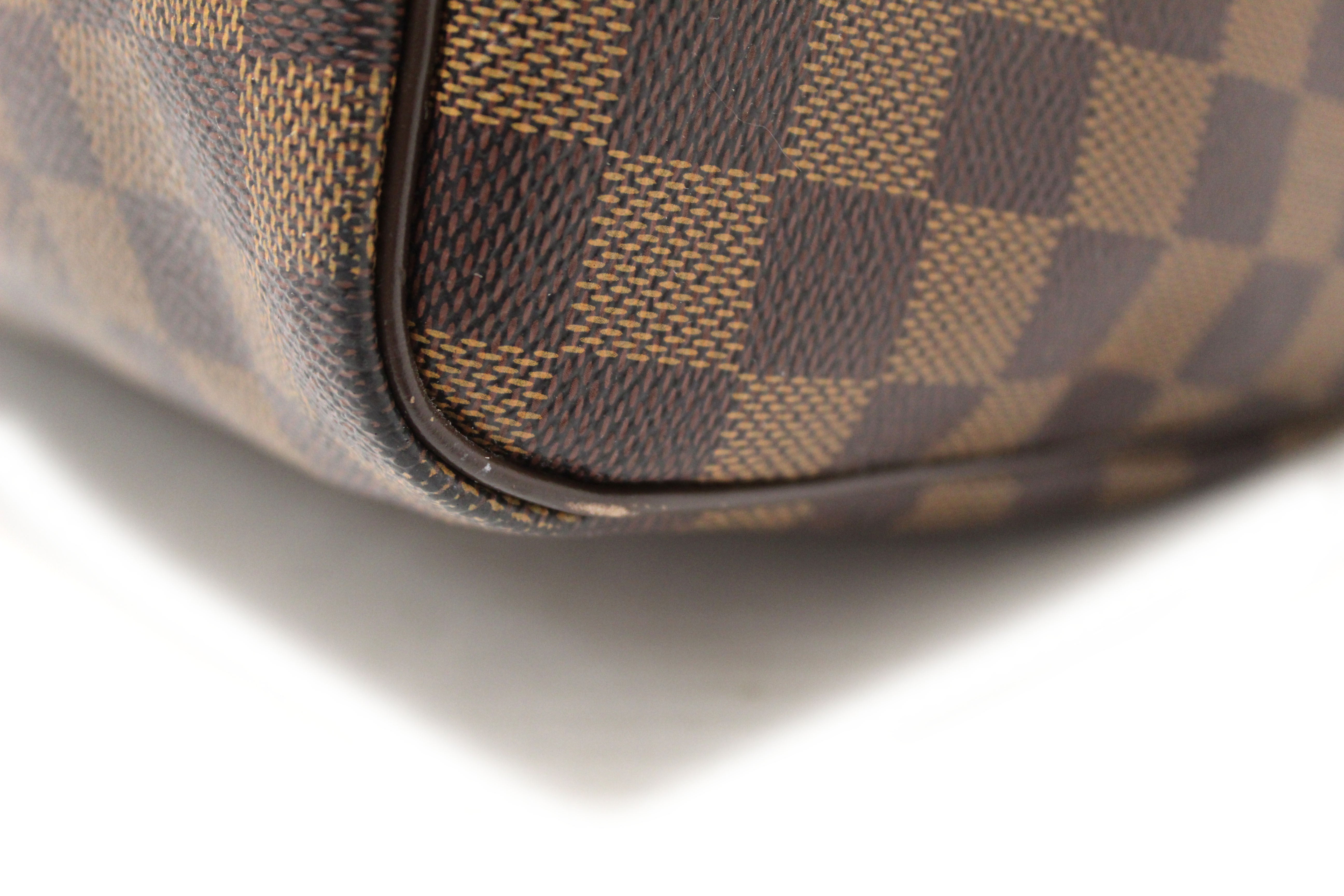 Authentic Louis Vuitton Damier Ebene Speedy 30 Bandouliere Bag