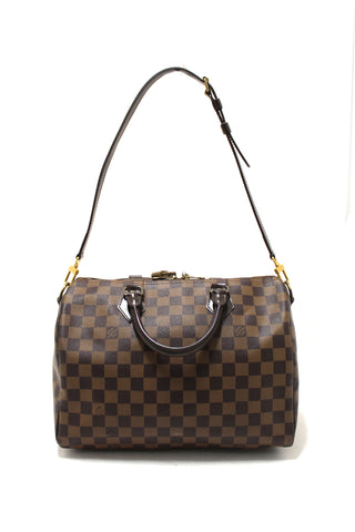 Authentic Louis Vuitton Damier Ebene Speedy 30 Bandouliere Bag