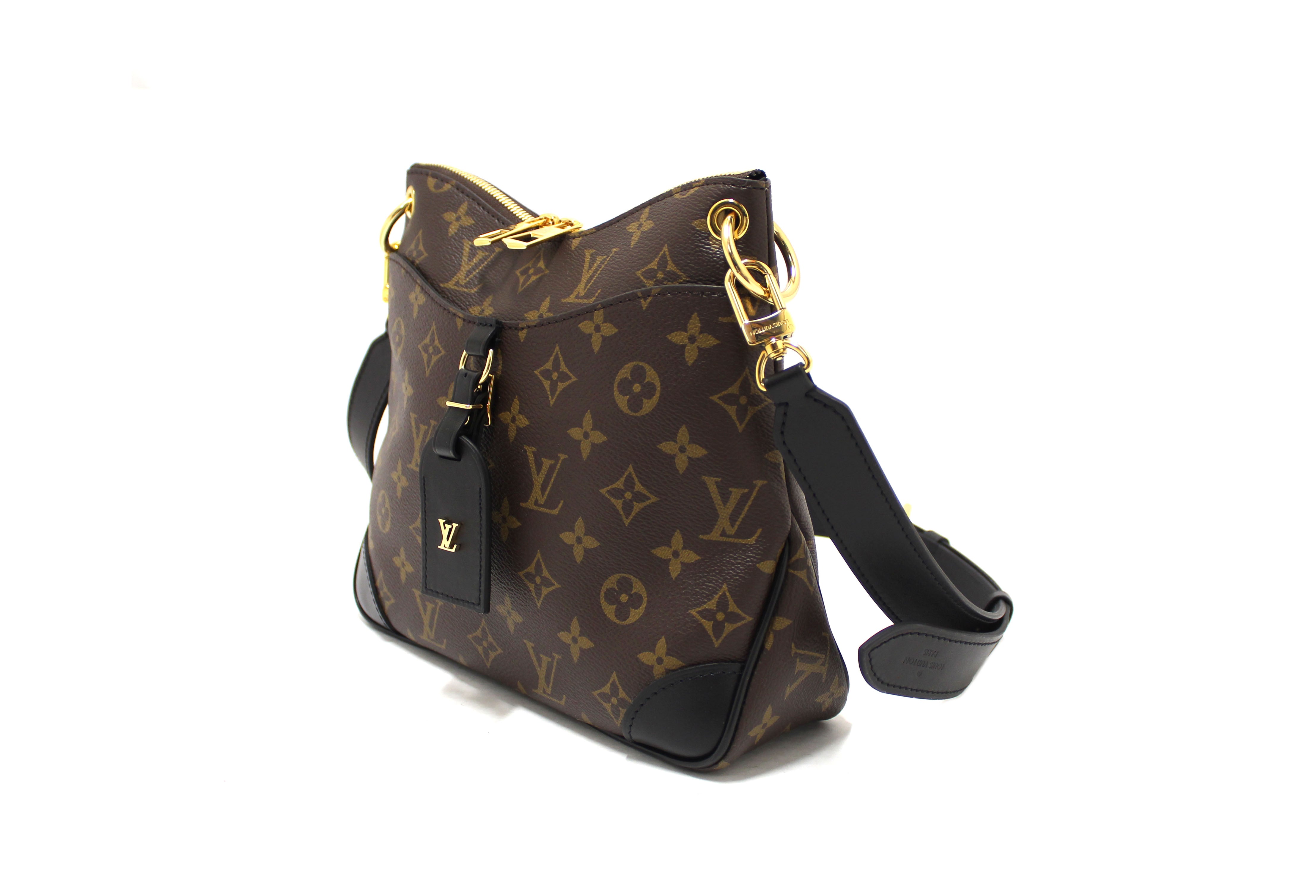 NEW Authentic Louis Vuitton Classic Monogram Odeon PM Messenger Bag