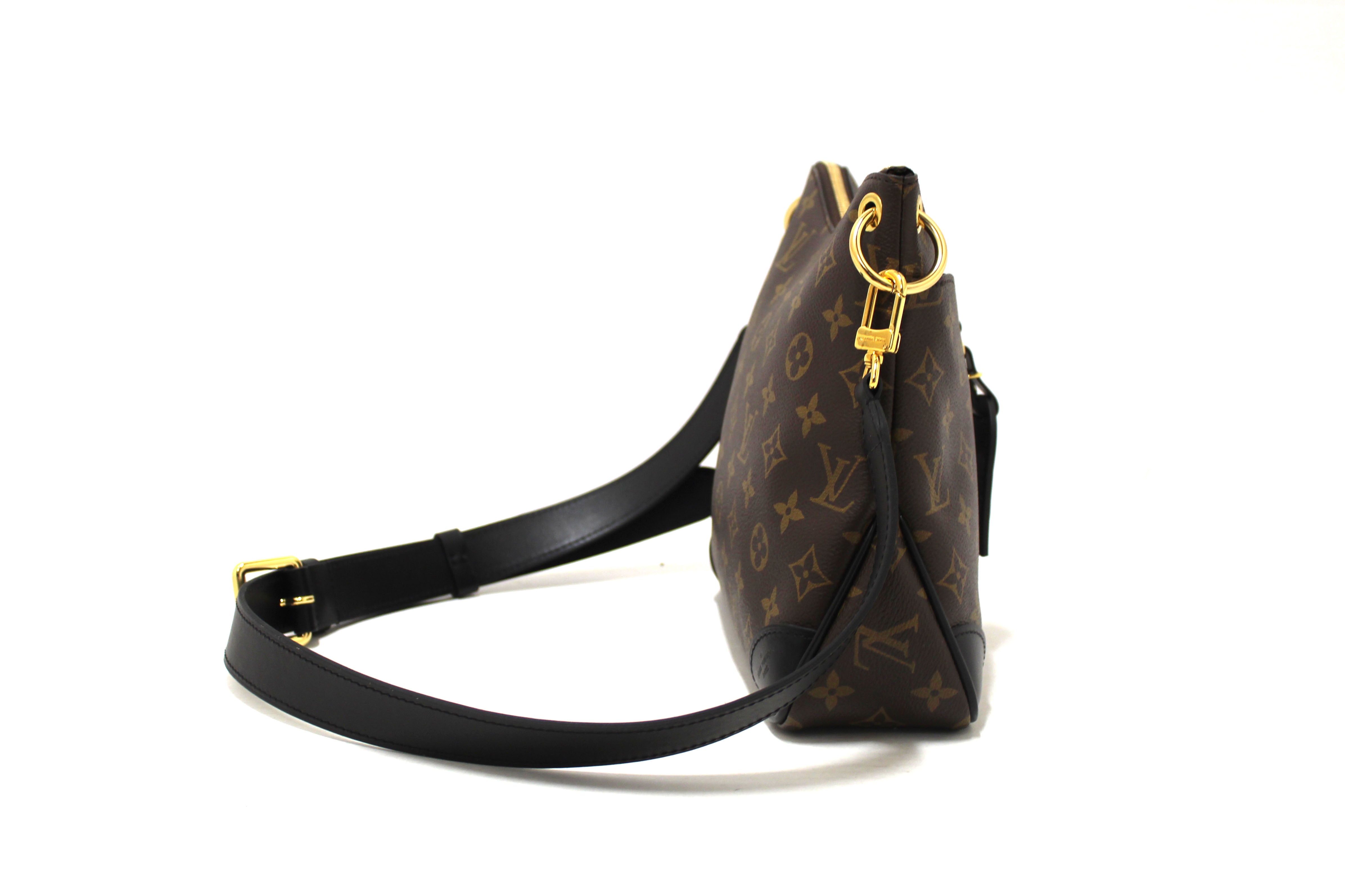 NEW Authentic Louis Vuitton Classic Monogram Odeon PM Messenger Bag