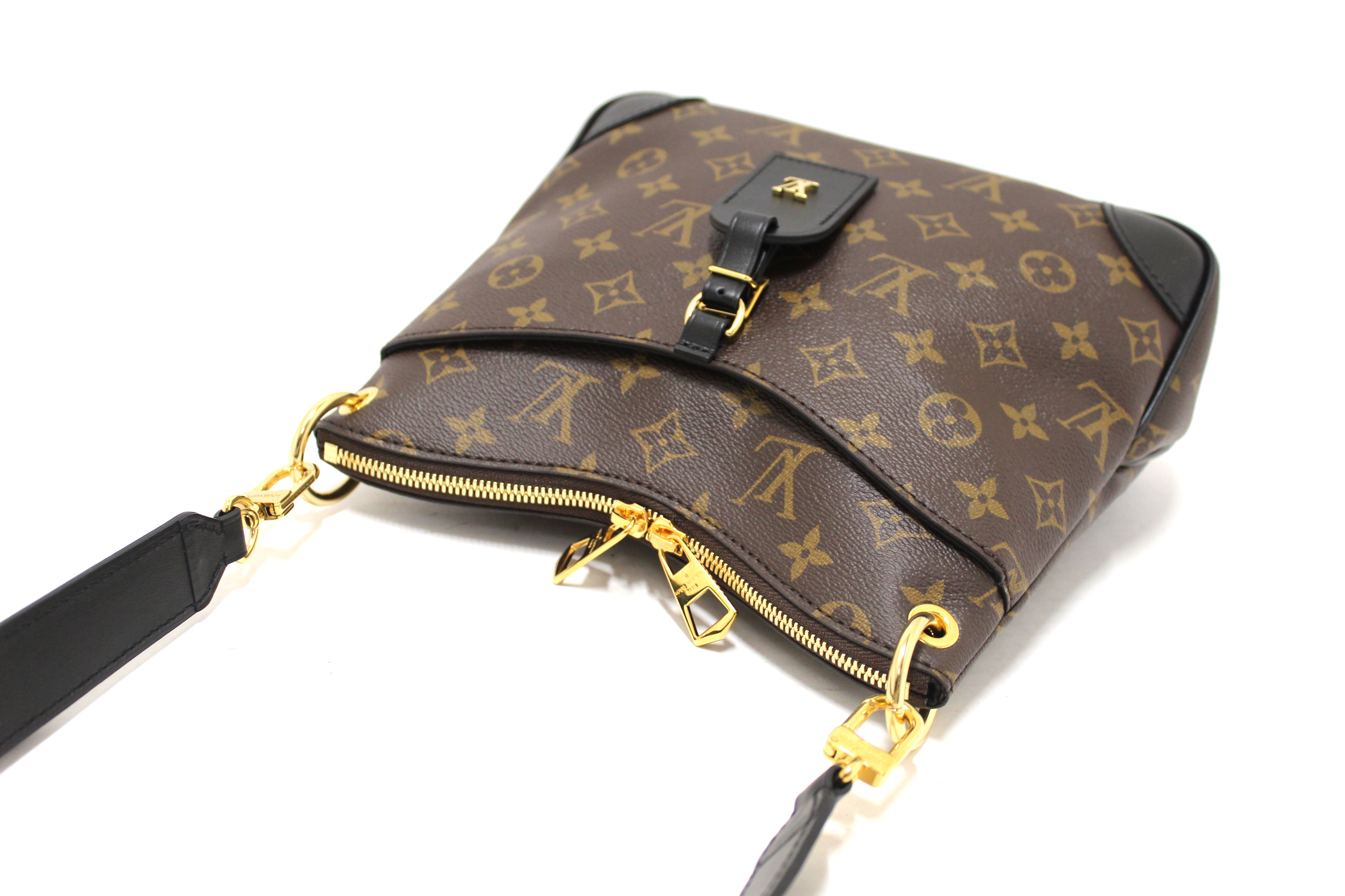 NEW Authentic Louis Vuitton Classic Monogram Odeon PM Messenger Bag