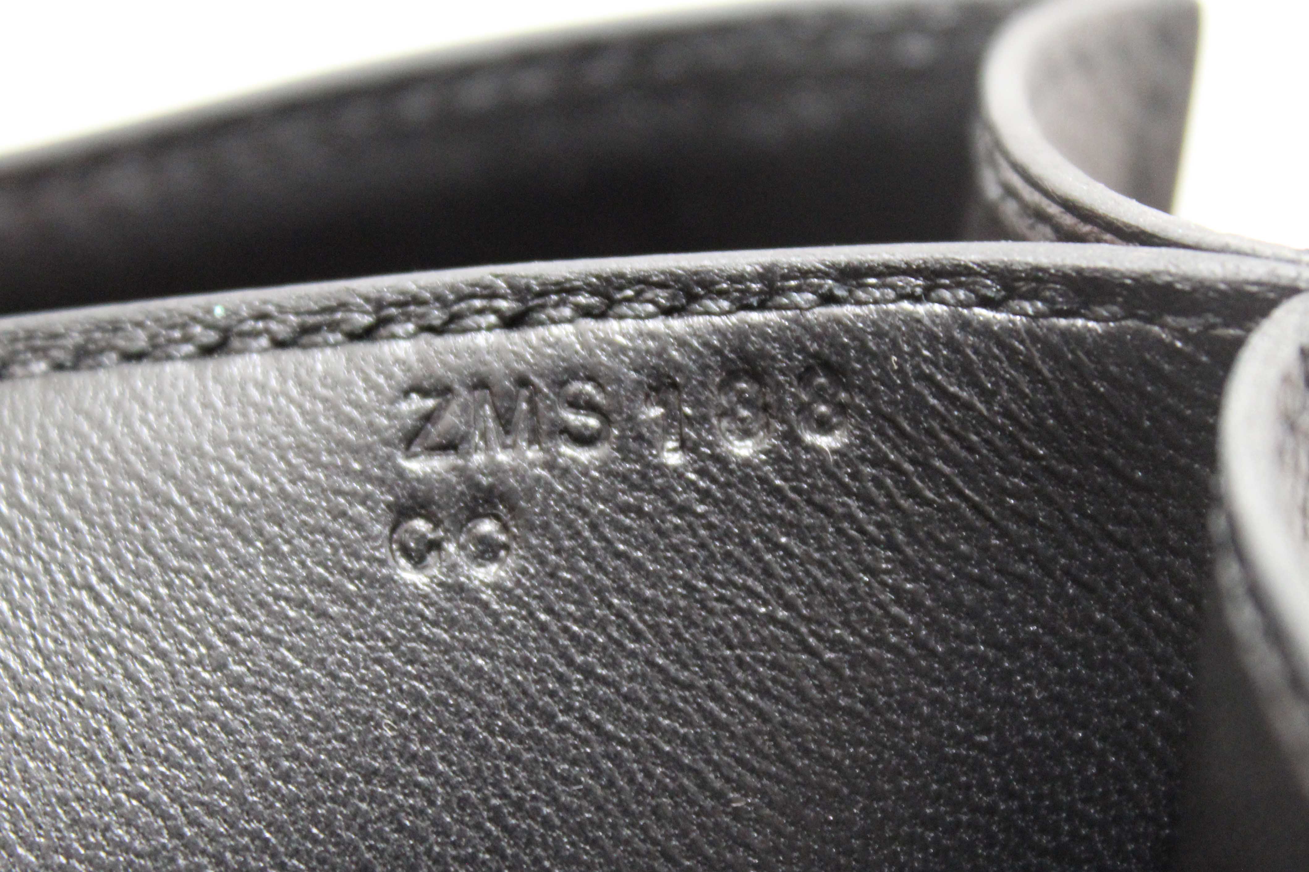 Authentic Hermes Black Epsom Leather Constance 24 Shoulder Bag