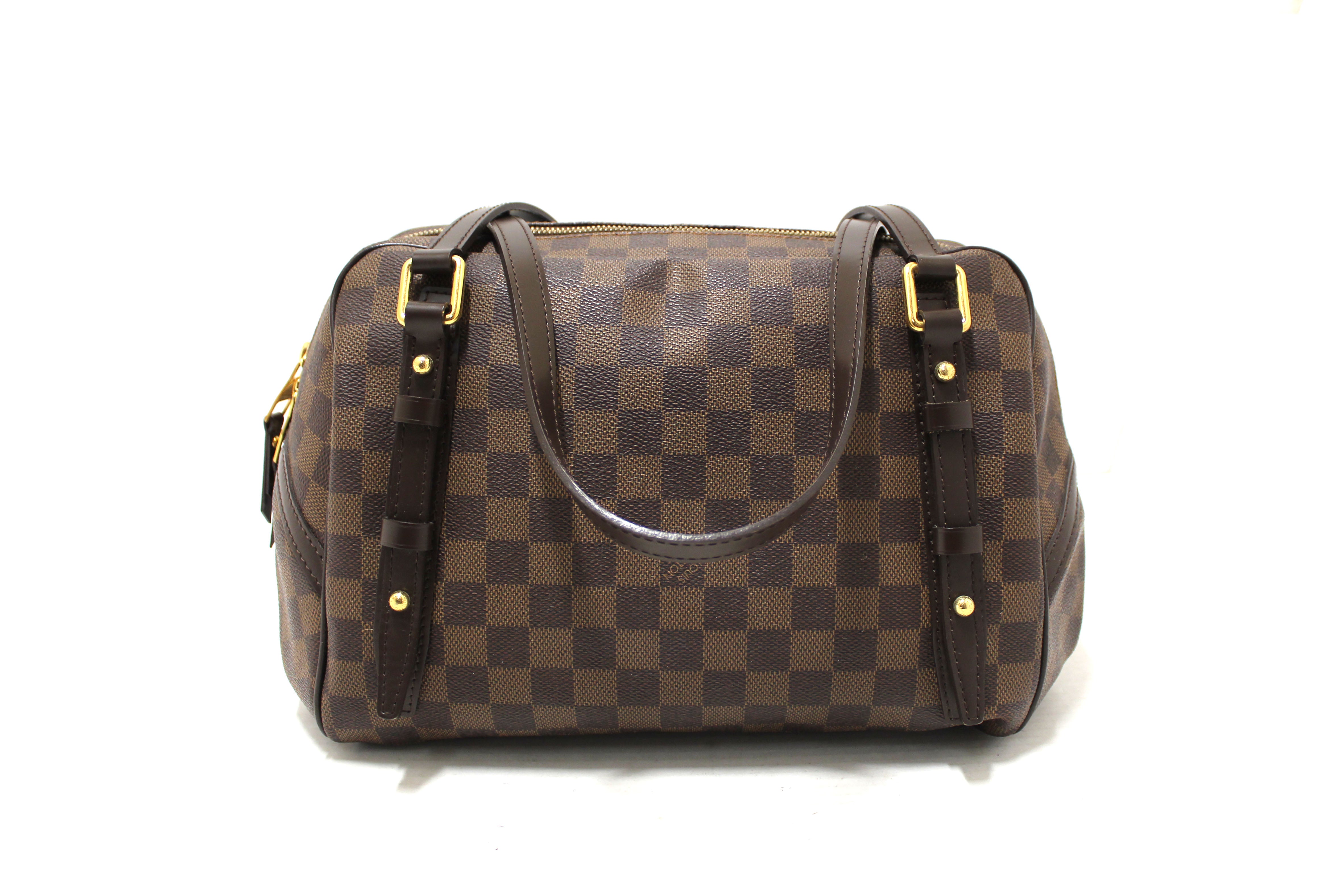 Authentic Louis Vuitton Damier Ebene Rivington PM Shoulder Bag