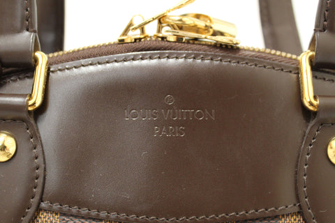 Authentic Louis Vuitton Damier Ebene Verona PM Handbag