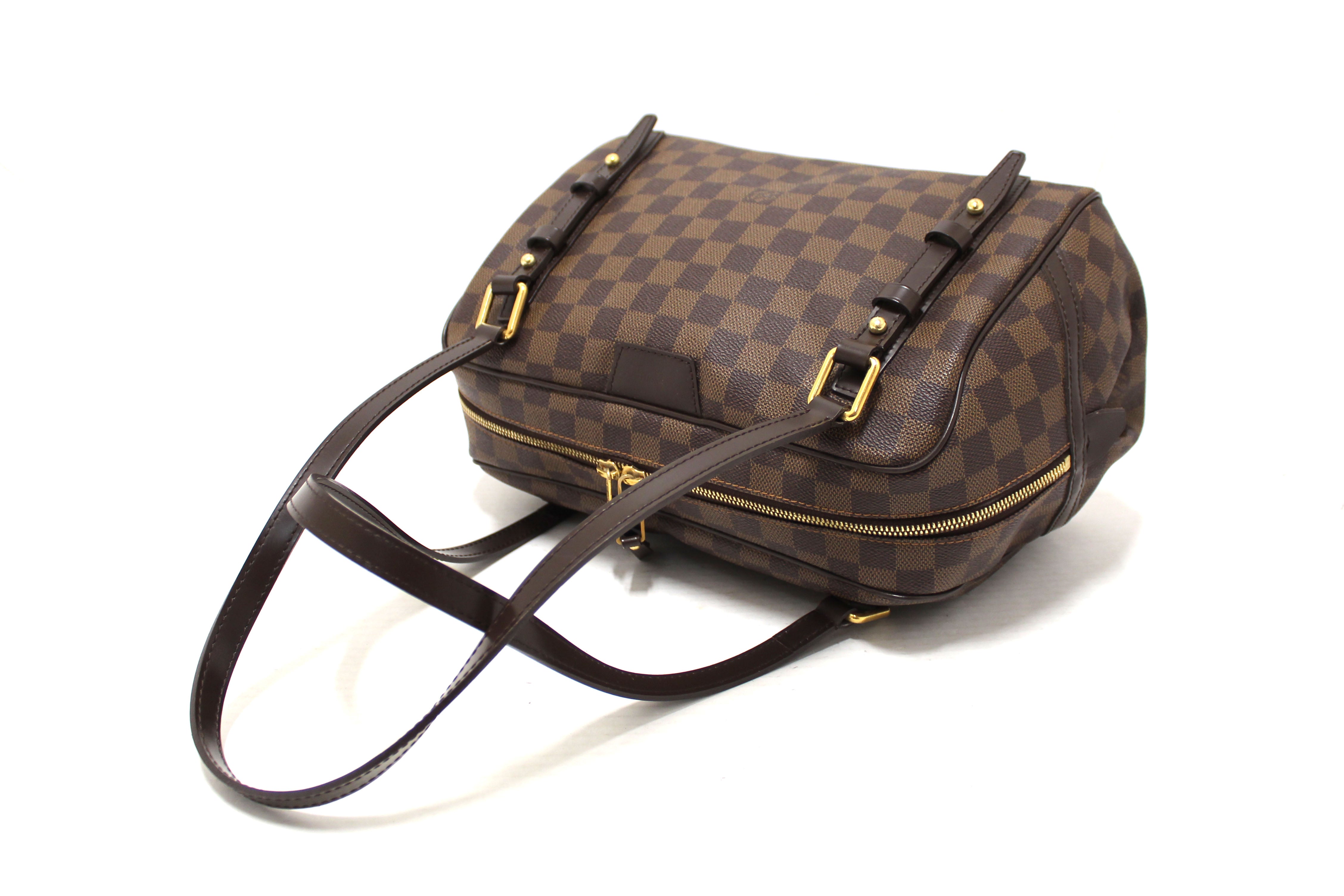 Authentic Louis Vuitton Damier Ebene Rivington PM Shoulder Bag