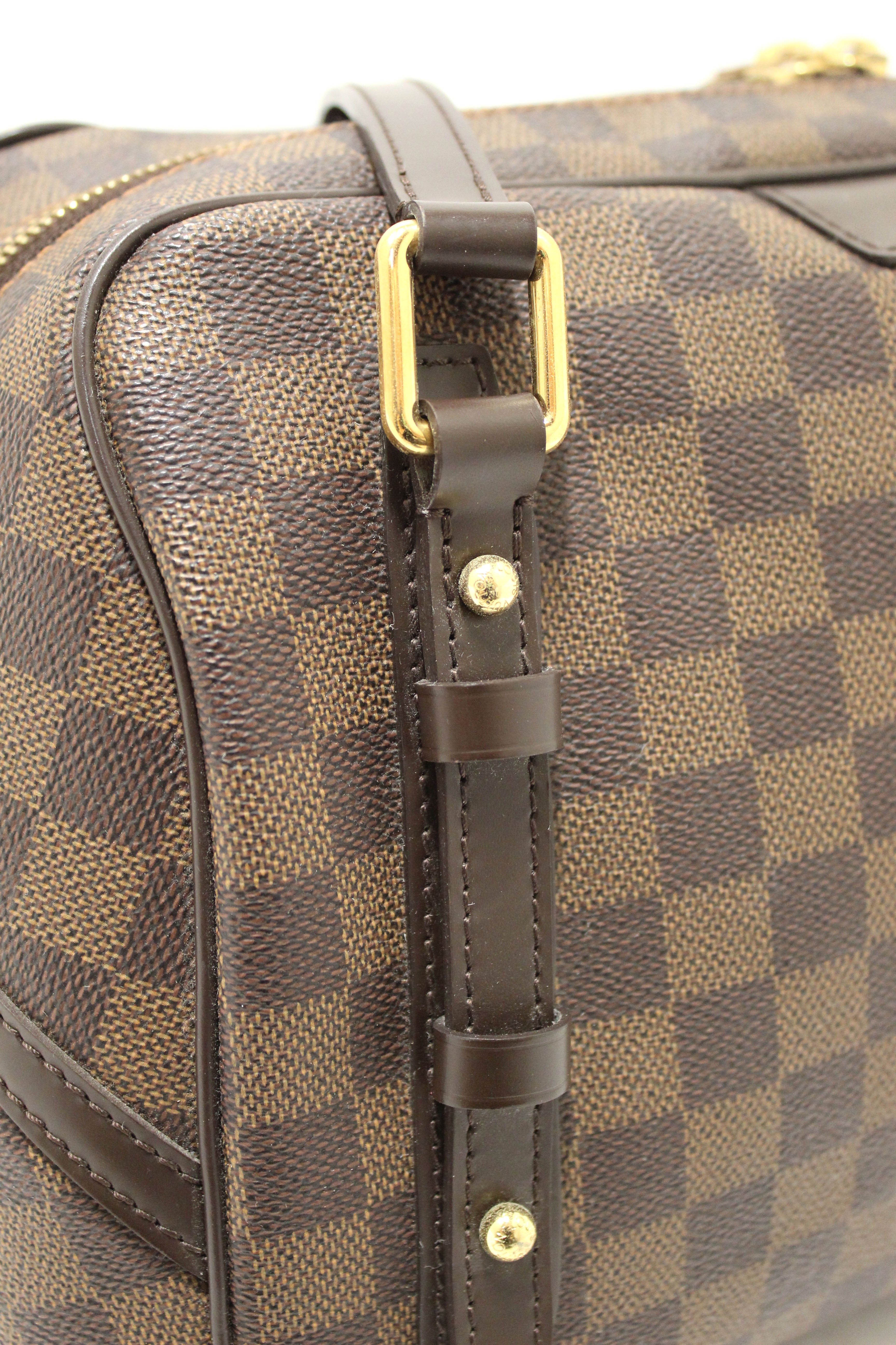 Authentic Louis Vuitton Damier Ebene Rivington PM Shoulder Bag