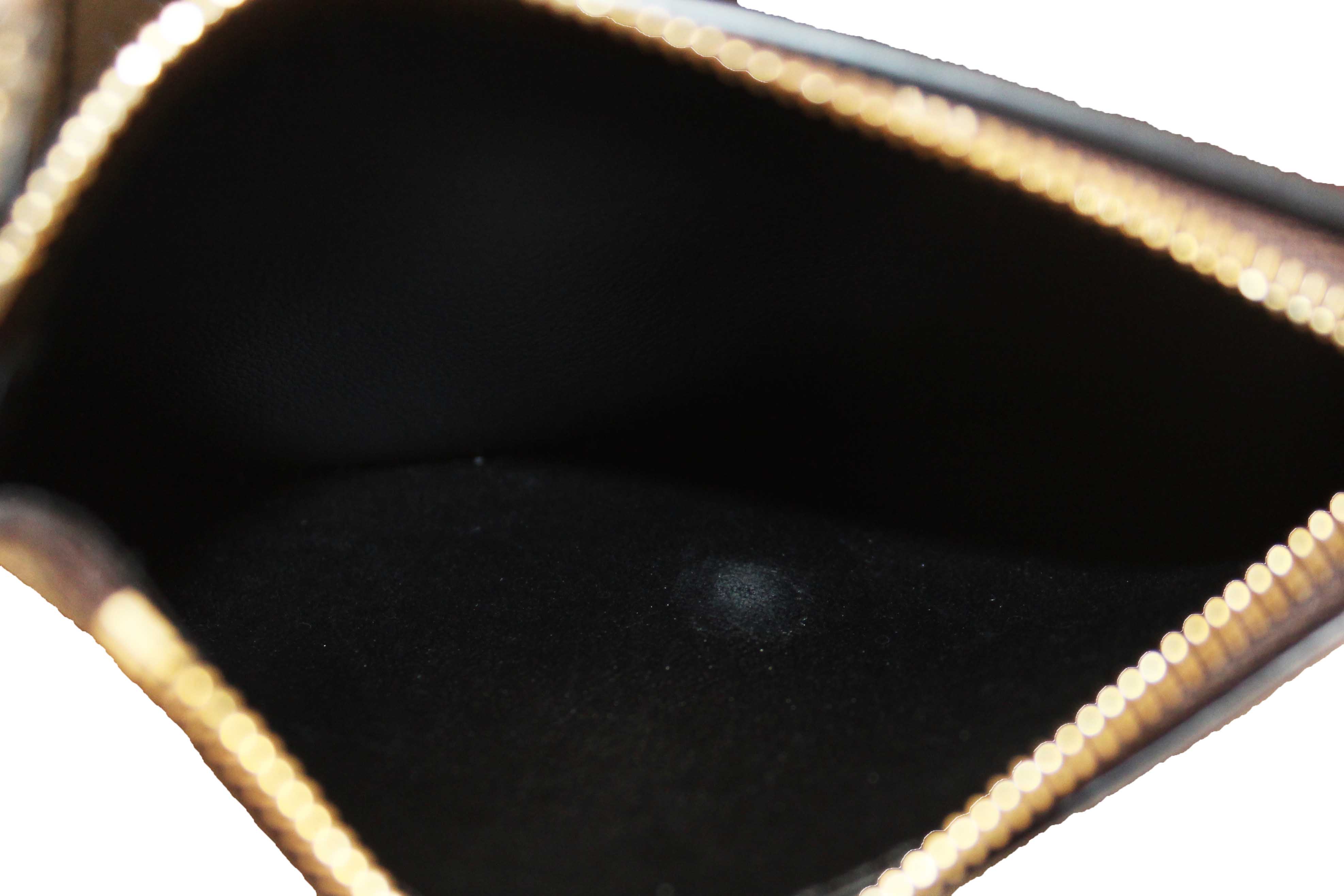 Authentic Louis Vuitton Classic Monogram and Monogram Reverse Canvas Victorine Wallet