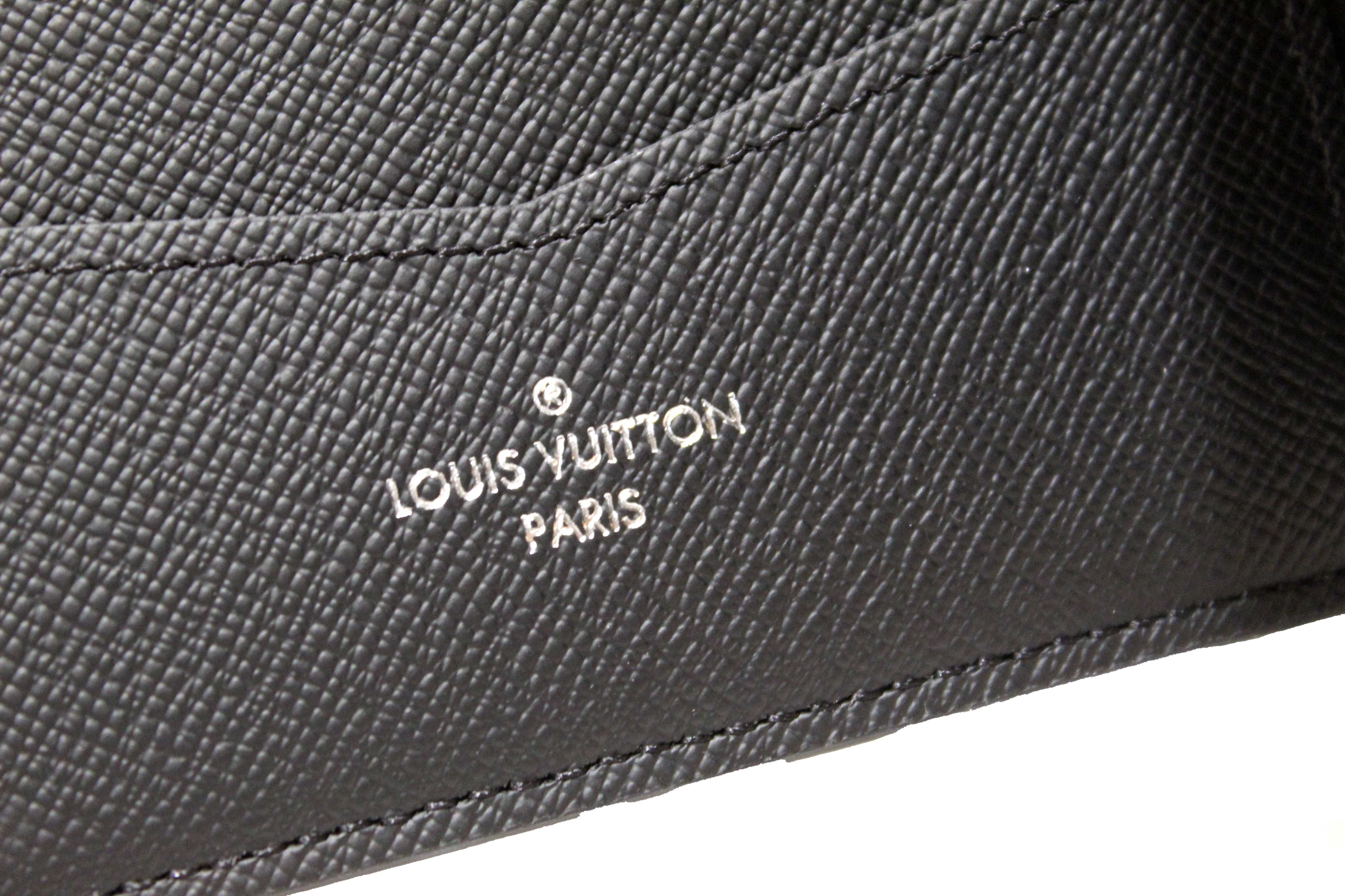 Authentic NEW Louis Vuitton Monogram Eclipse Canvas Slender Men's Wallet