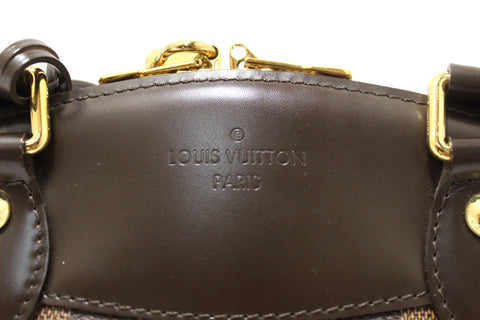 Authentic Louis Vuitton Damier Ebene Verona PM Handbag