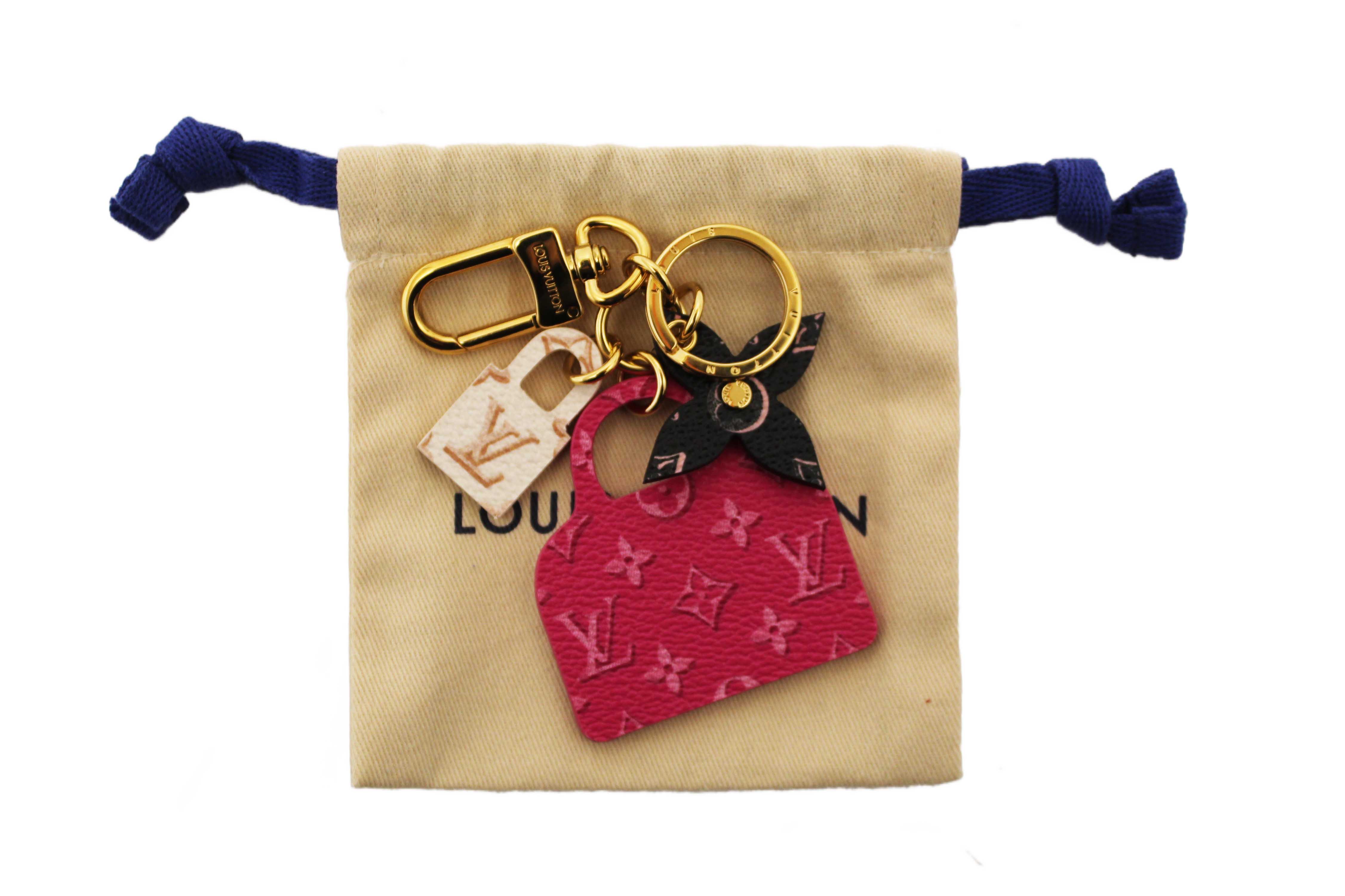 Authentic Louis Vuitton Illustre Back to School Alma Monogram Keychain