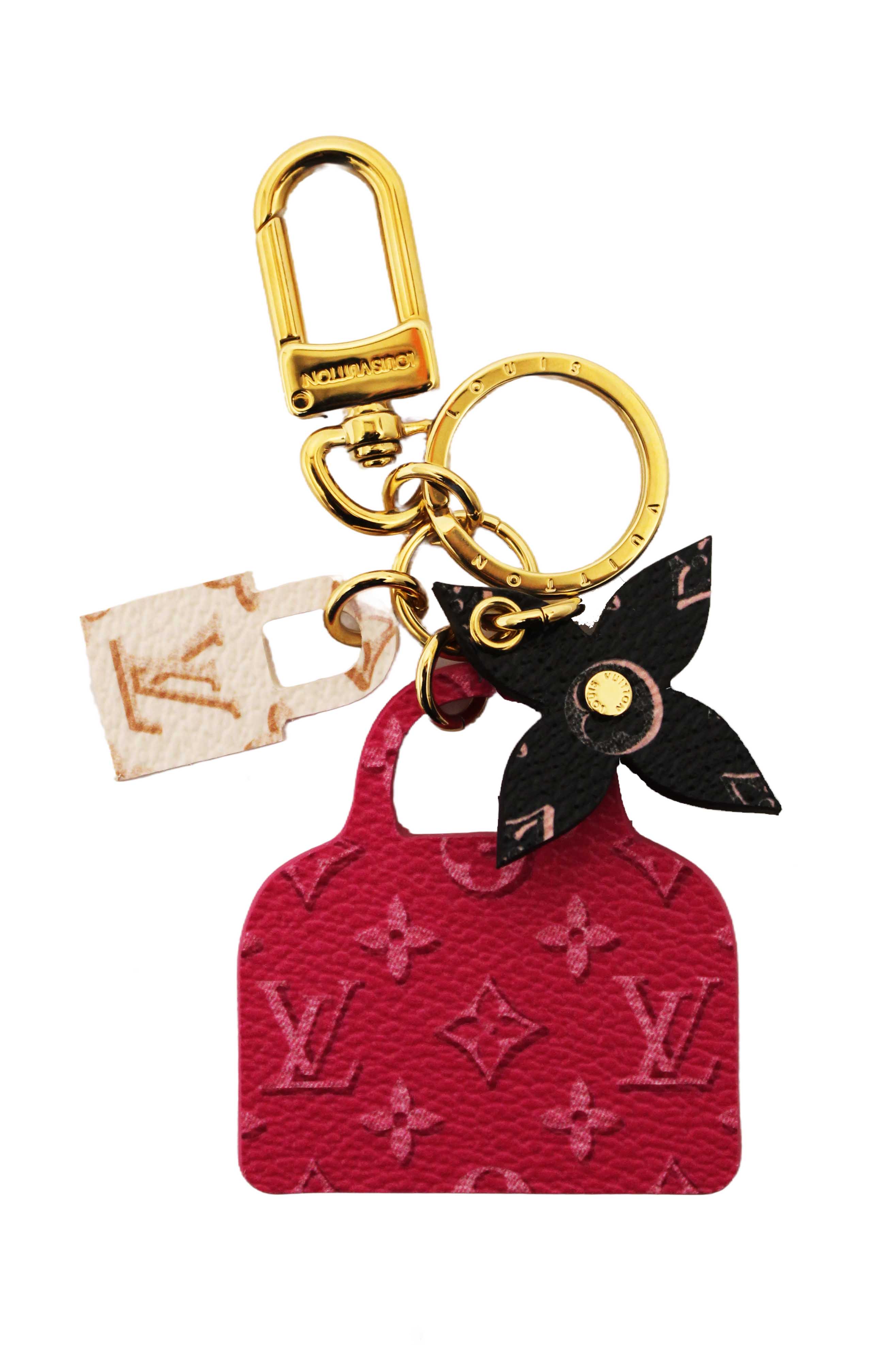 Authentic Louis Vuitton Illustre Back to School Alma Monogram Keychain