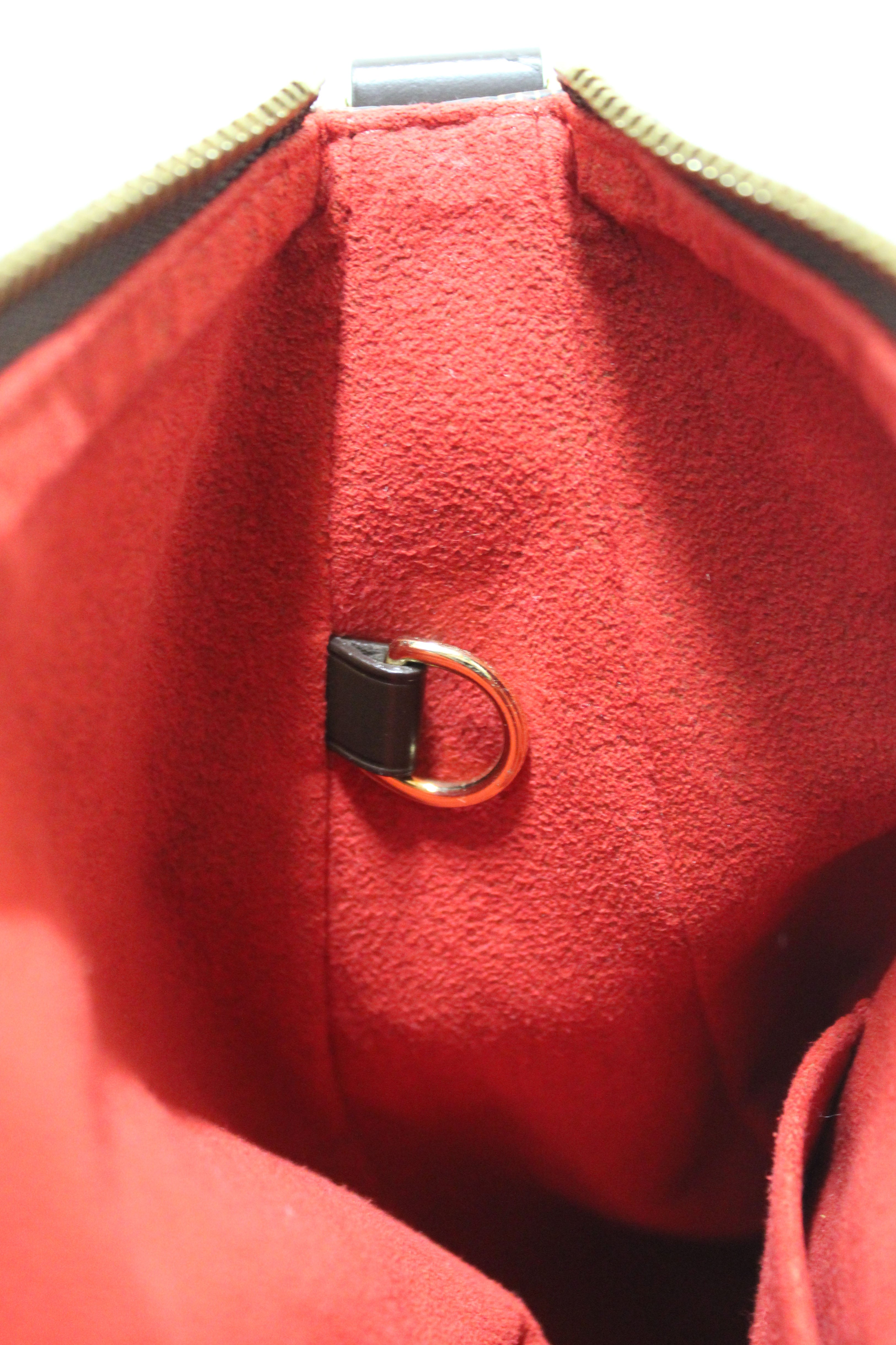 Louis Vuitton Adjustable Shoulder Strap 16 mm Ebene Brown EPI