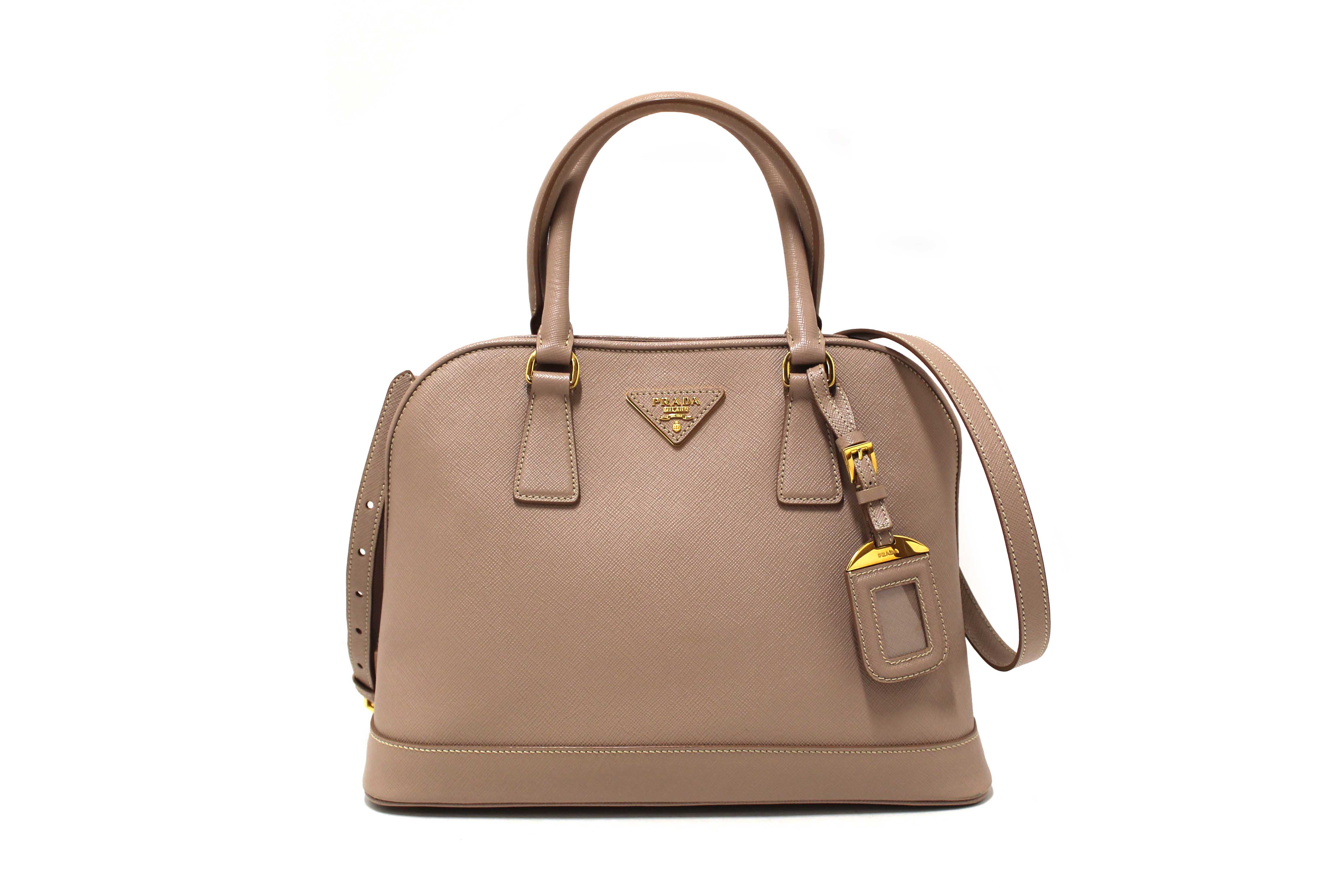 Authentic Prada Cammeo Saffiano Promenade Medium Shoulder Bag