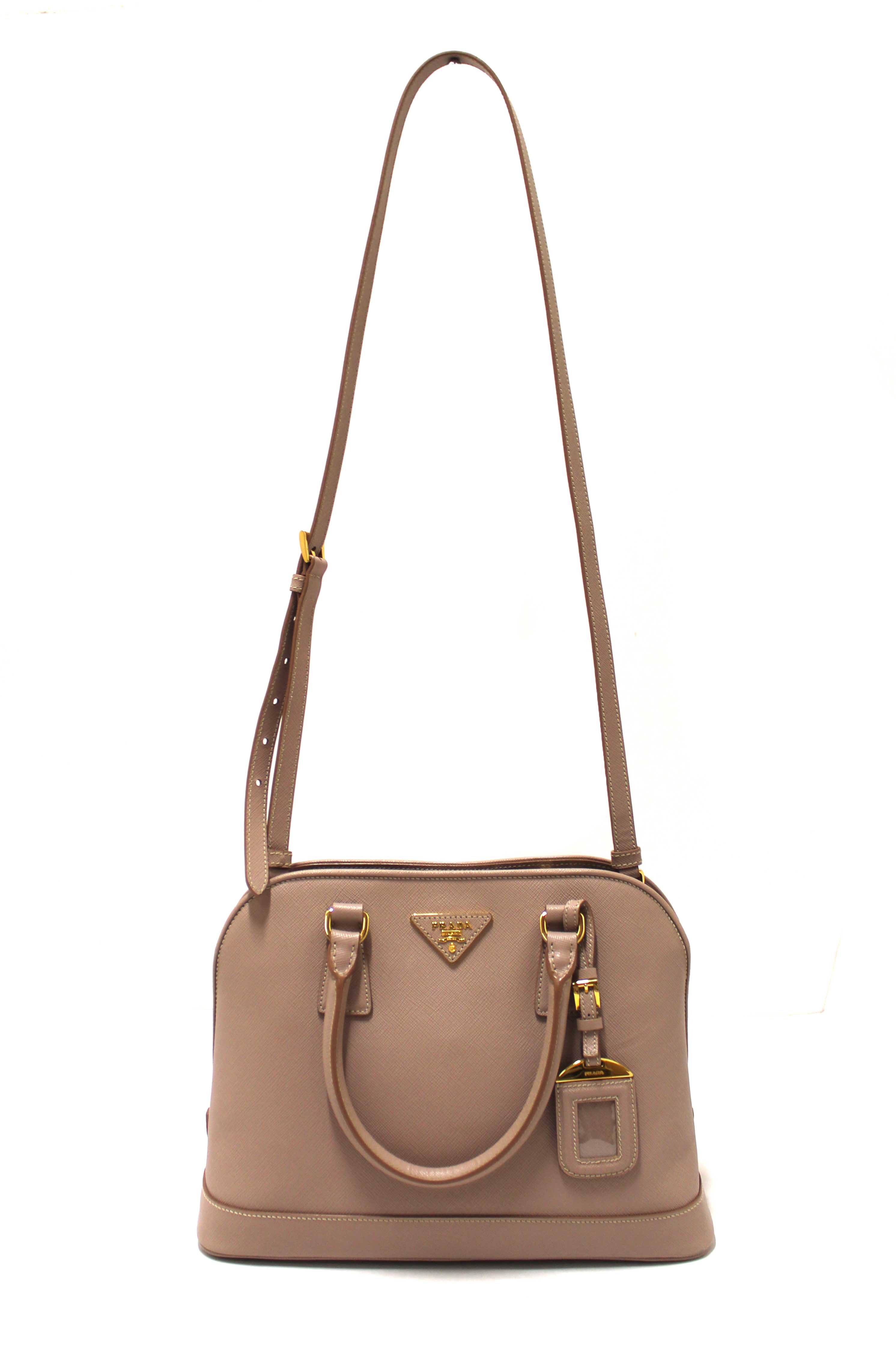 Authentic Prada Cammeo Saffiano Promenade Medium Shoulder Bag