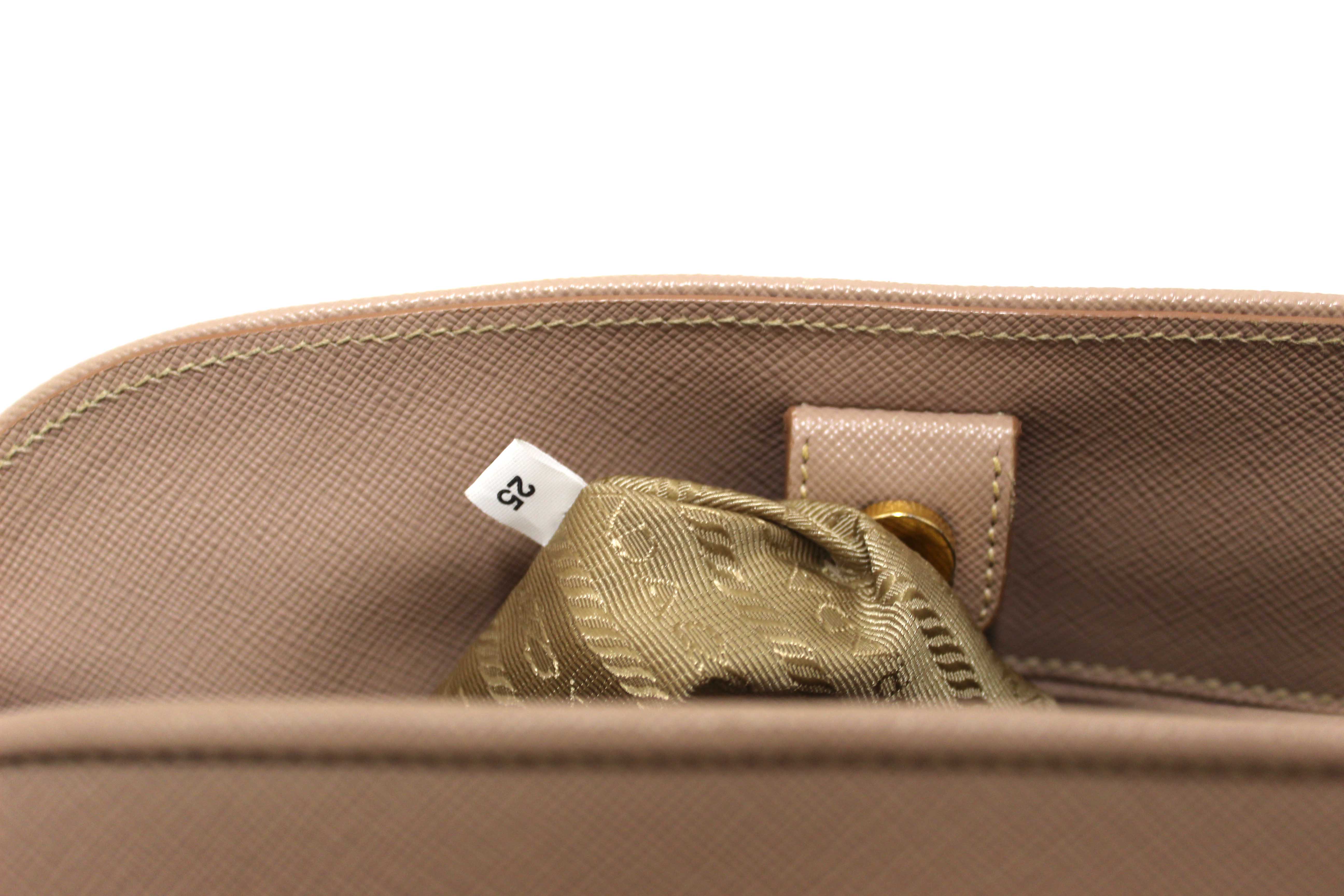Authentic Prada Cammeo Saffiano Promenade Medium Shoulder Bag