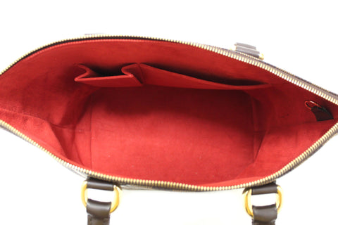 Authentic Louis Vuitton Damier Ebene Saleya PM Handbag
