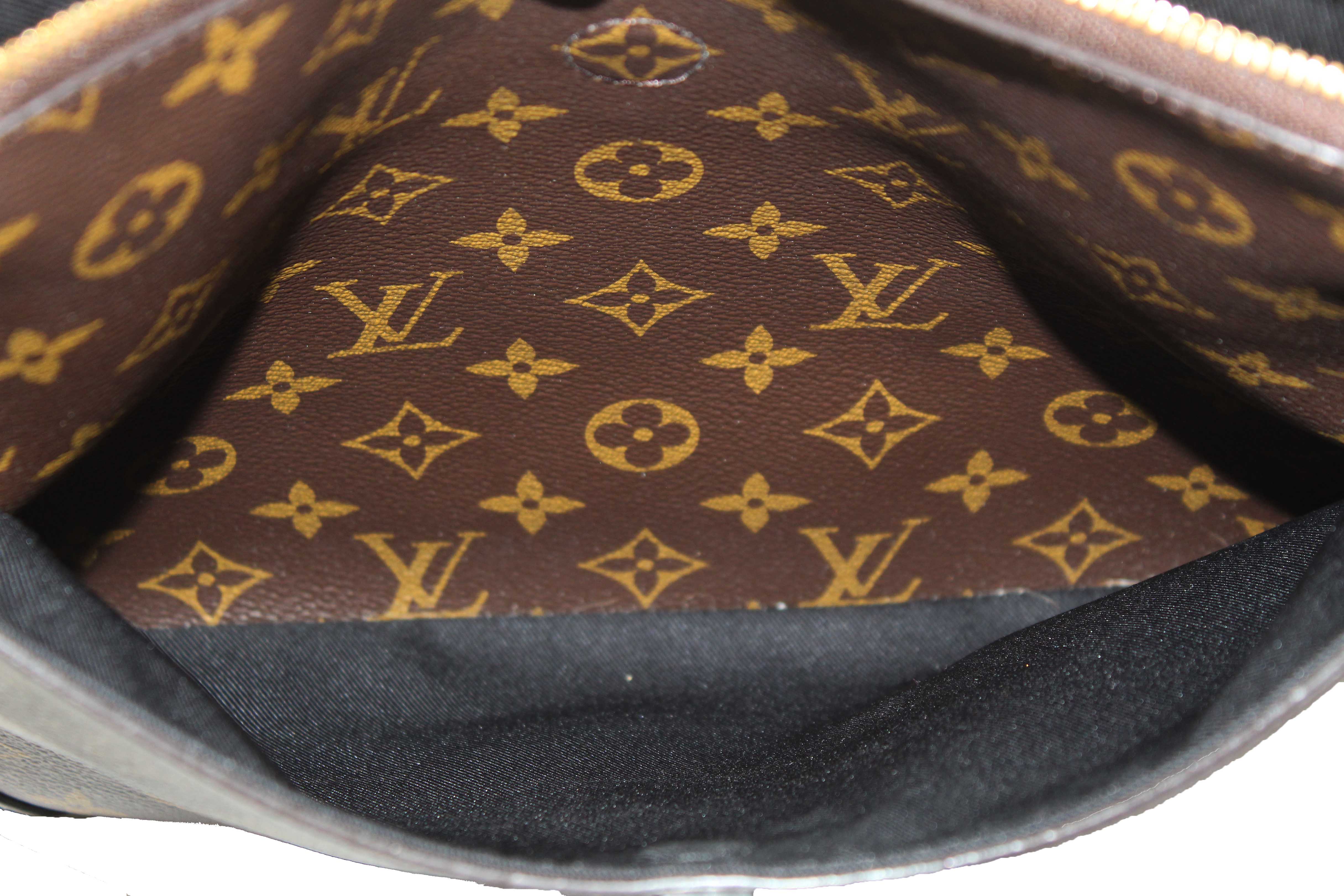 Authentic Louis Vuitton Classic Monogram Odeon MM Messenger Bag