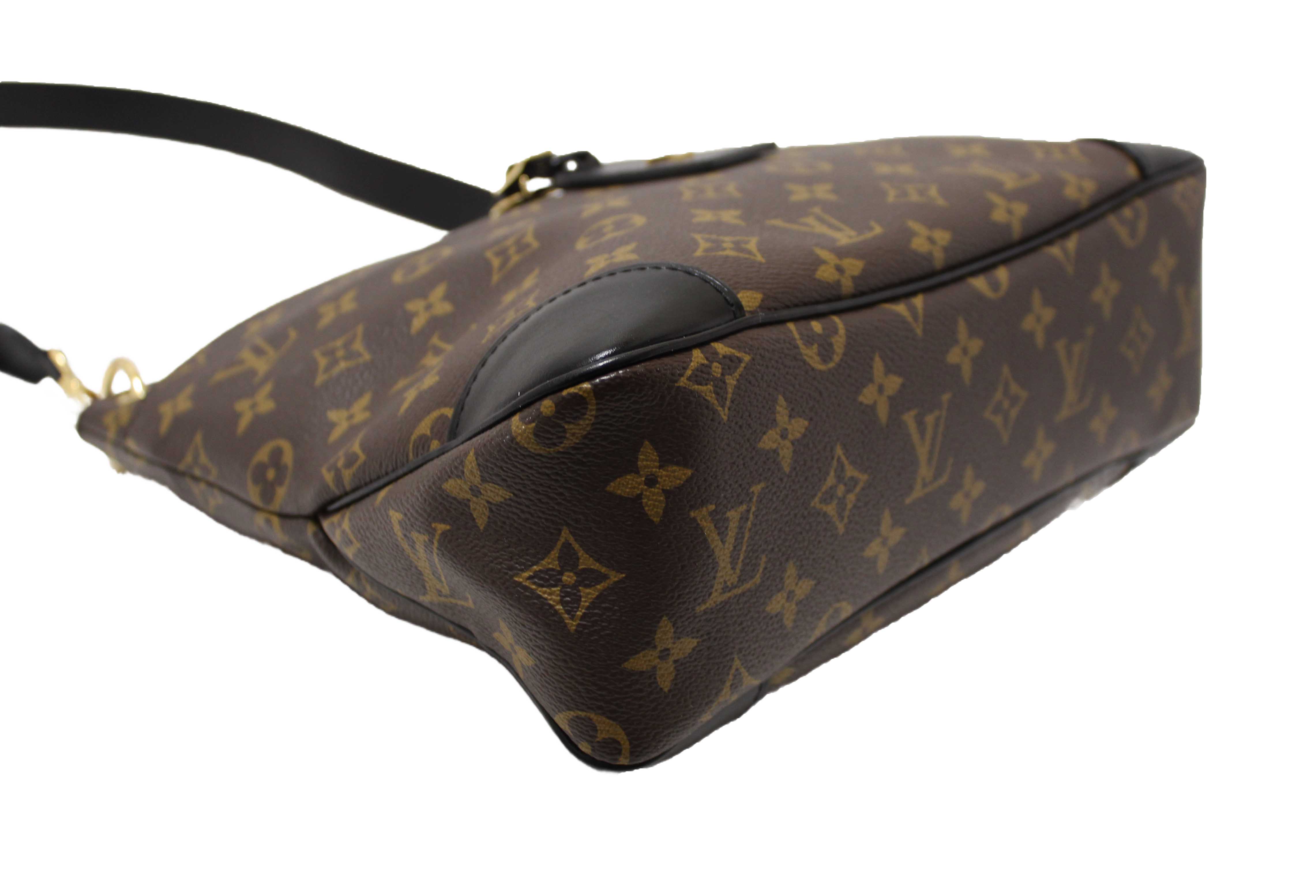 Authentic Louis Vuitton Classic Monogram Odeon MM Messenger Bag