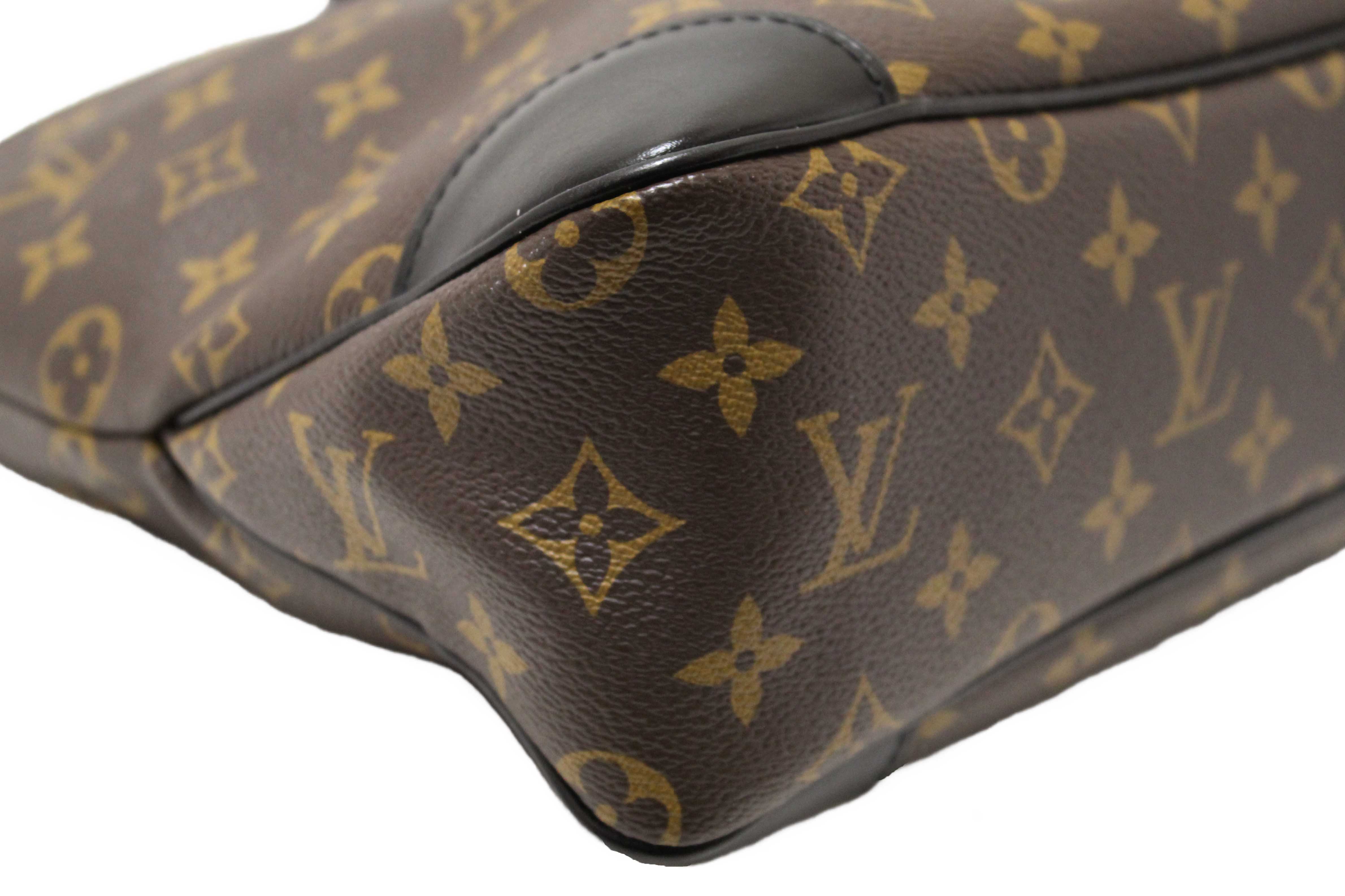 Authentic Louis Vuitton Classic Monogram Odeon MM Messenger Bag