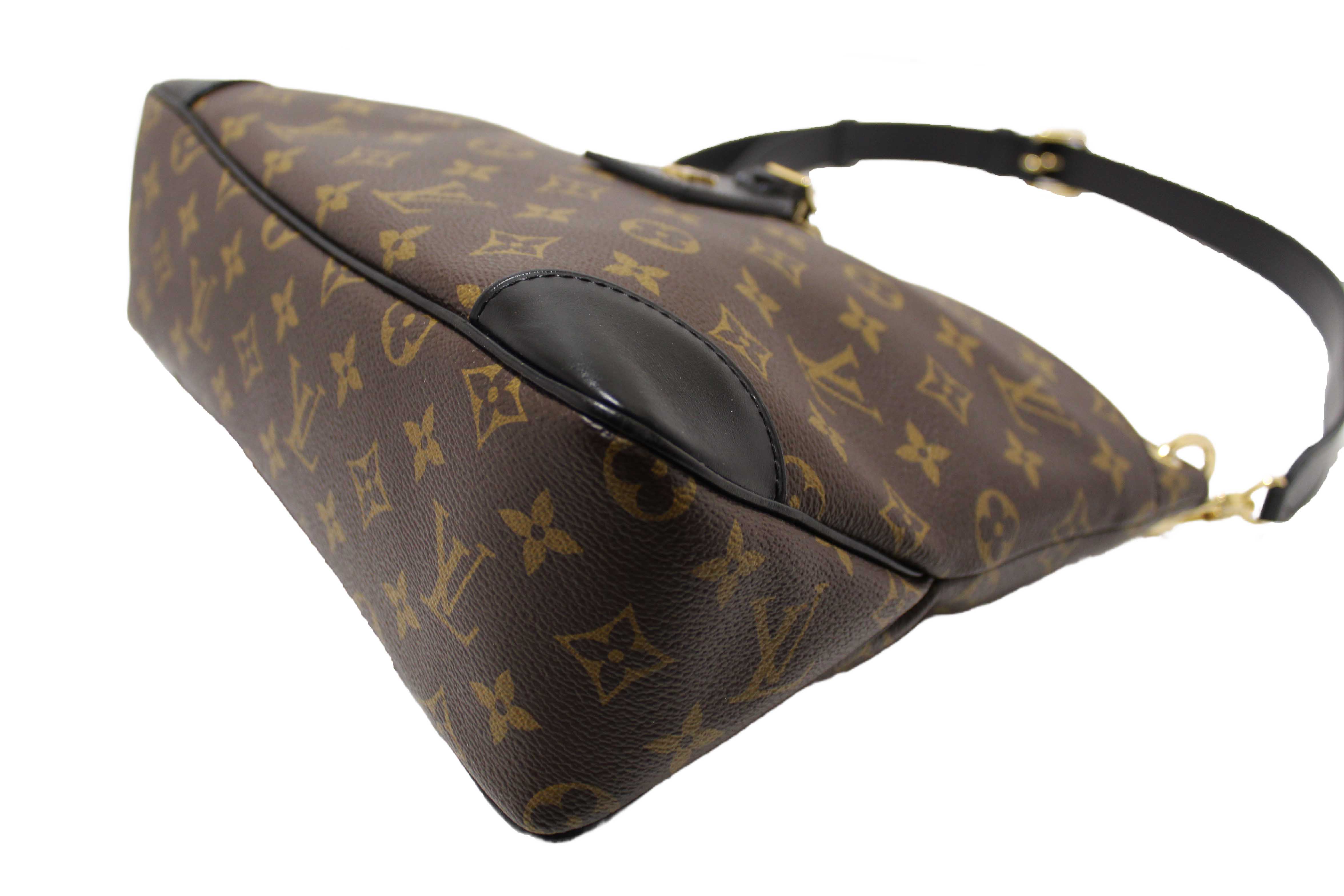 Authentic Louis Vuitton Classic Monogram Odeon MM Messenger Bag